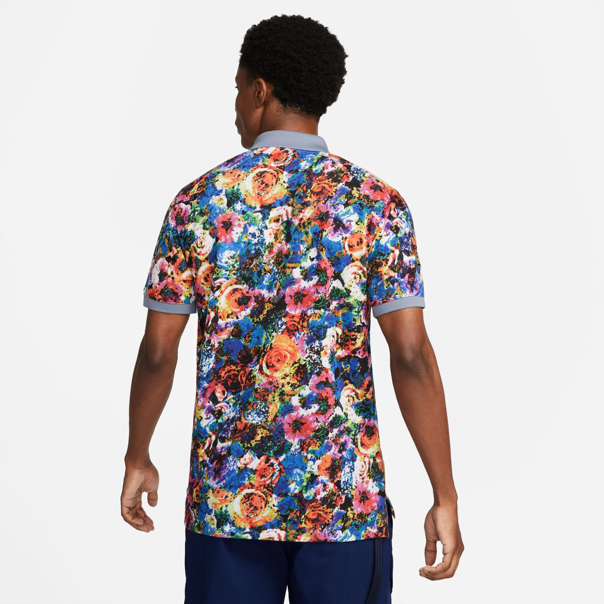 NikeCourt Dri-FIT Heritage London Men's Printed Tennis Polo - Image 2