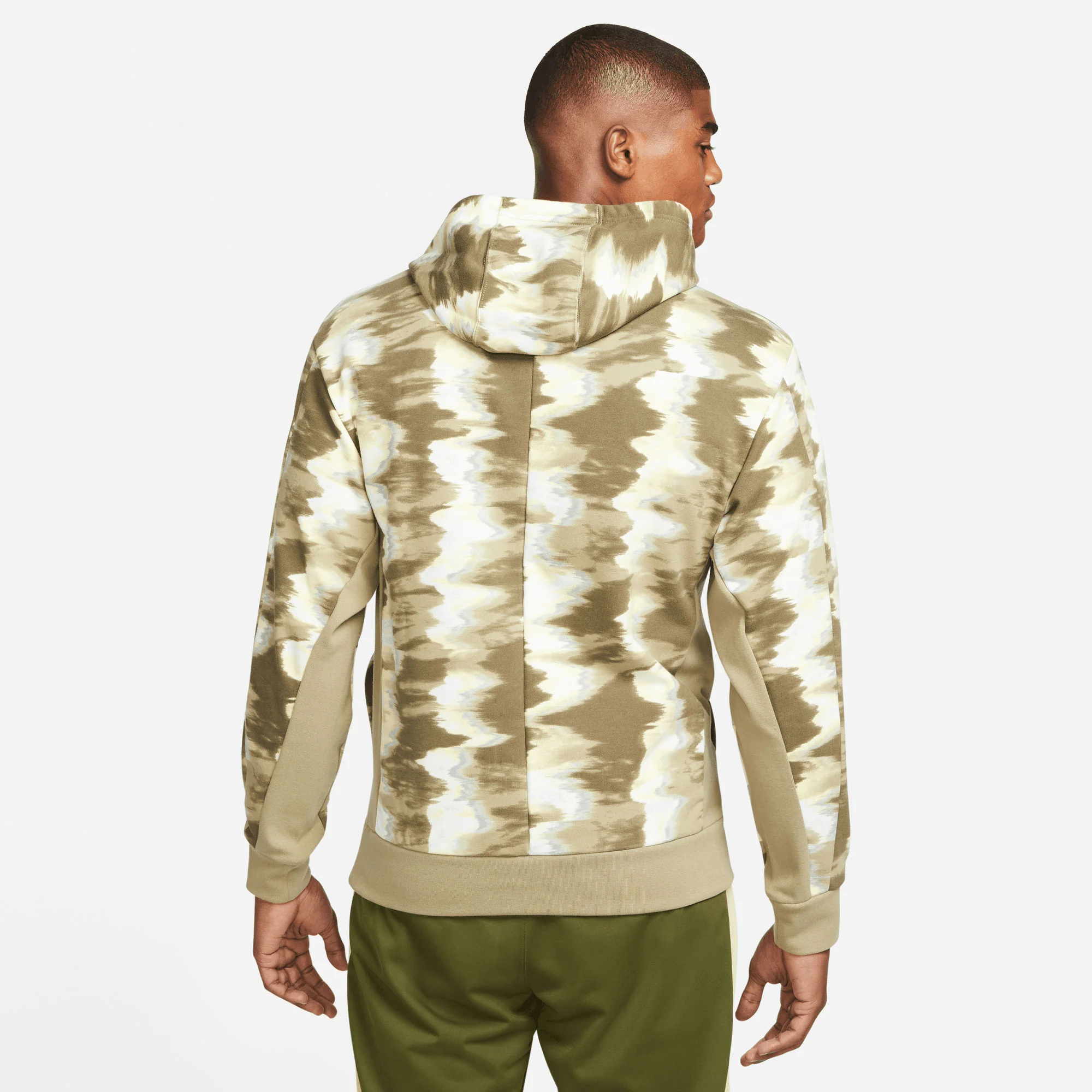 NikeCourt Dri-FIT Heritage Men's Fleece Printed Tennis Hoodie - Image 2