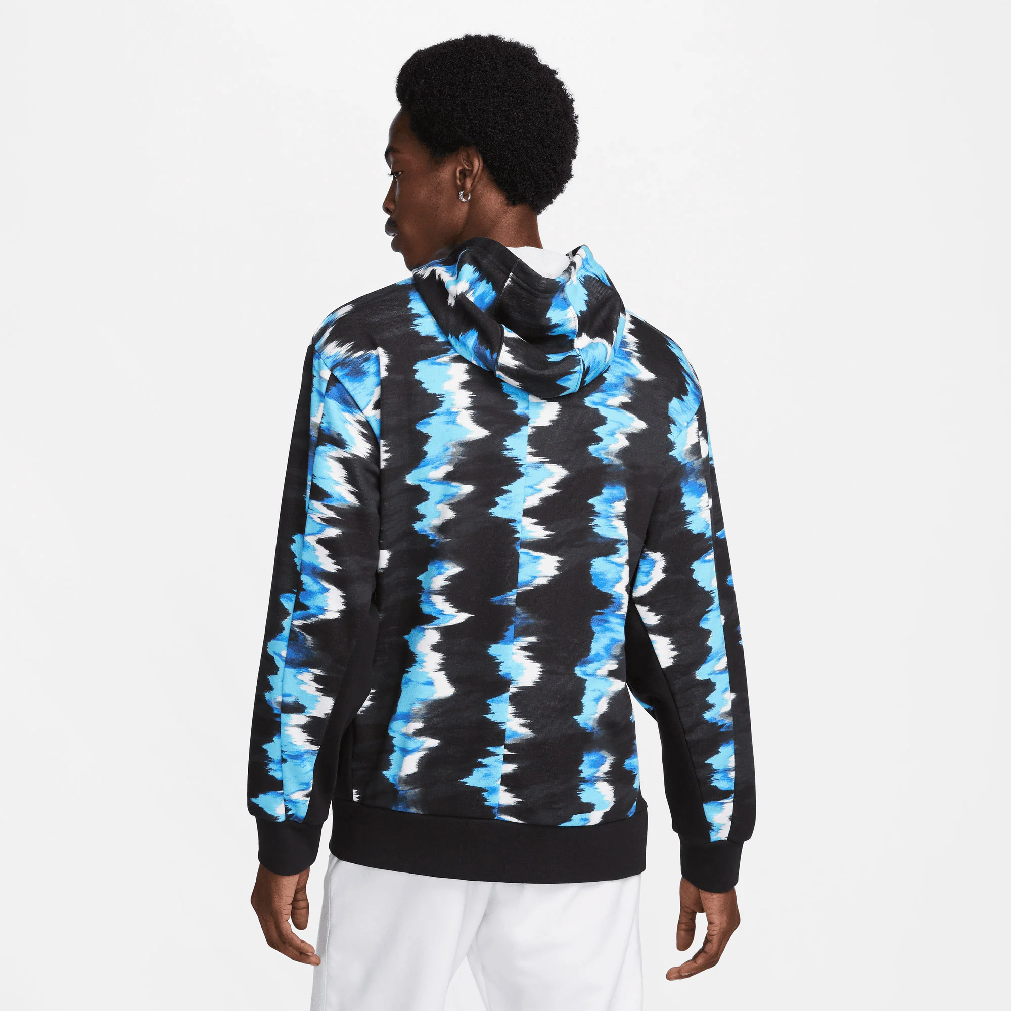 NikeCourt Dri-FIT Heritage Men's Fleece Printed Tennis Hoodie - Image 2