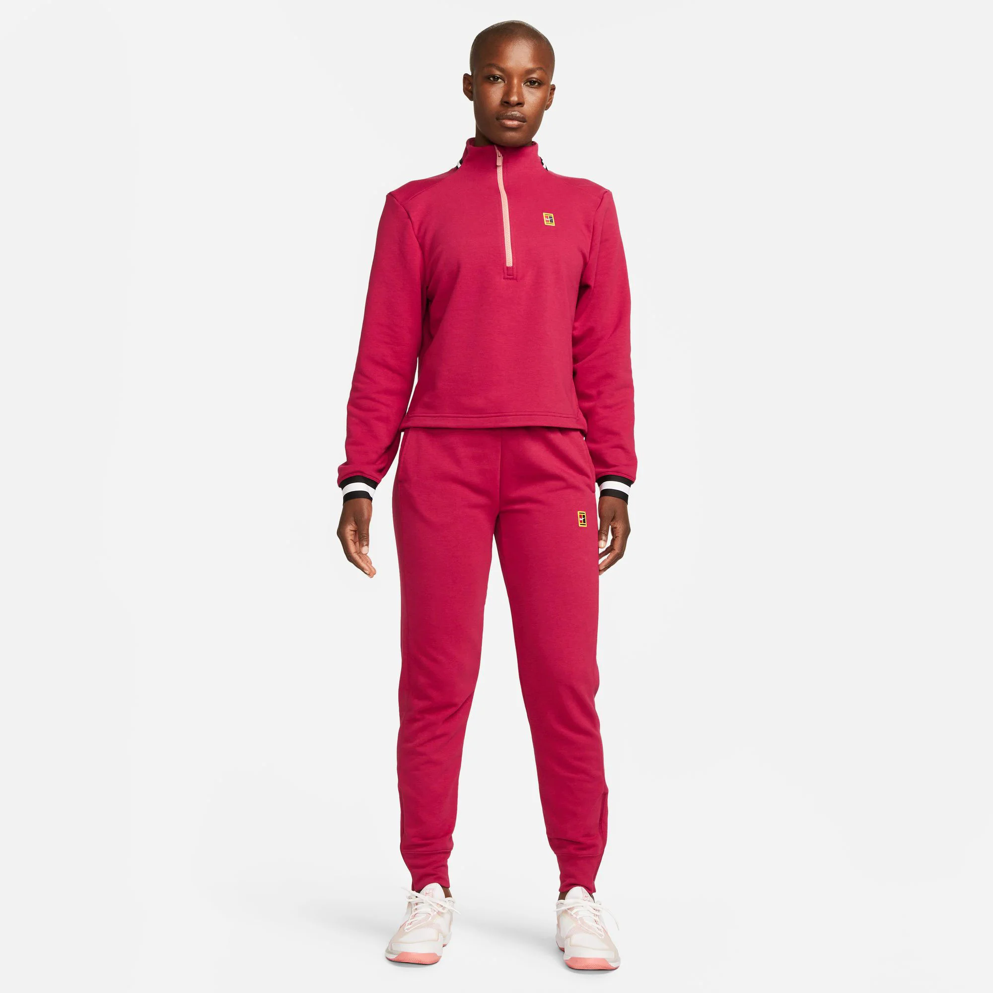 NikeCourt Dri-FIT Heritage Women's Fleece Tennis Pants - Image 5