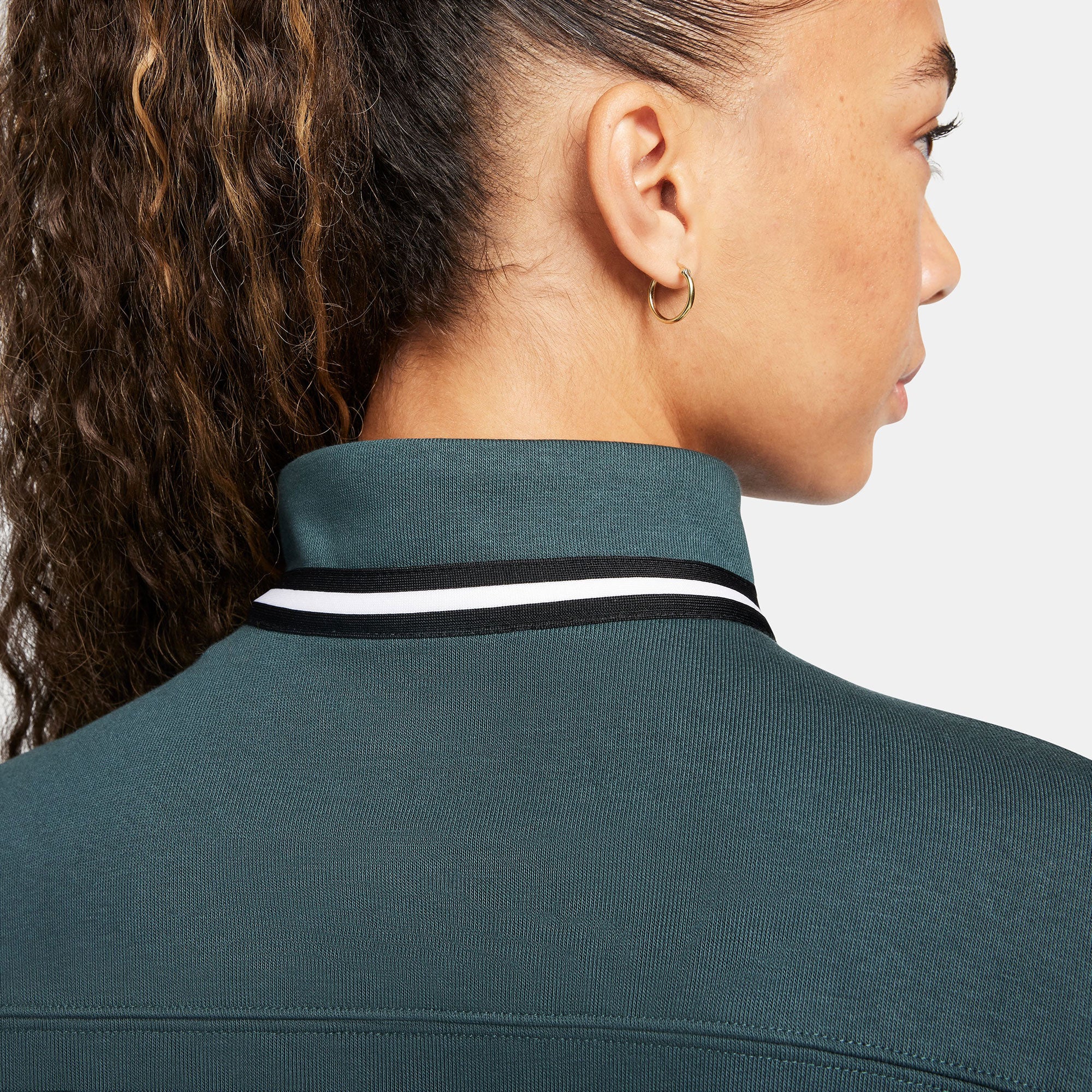 NikeCourt Dri-FIT Heritage Women's Fleece Tennis Top - Image 6