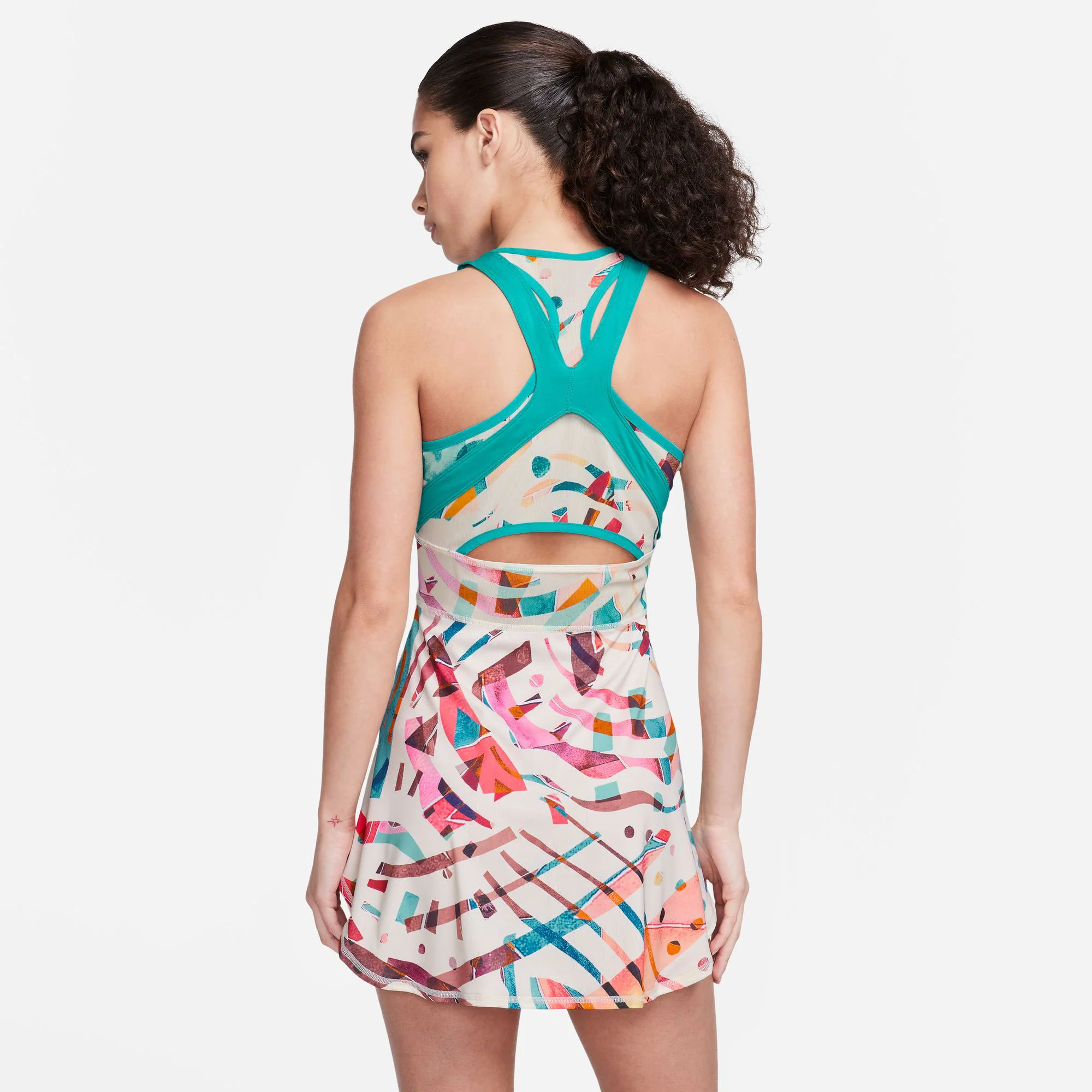 NikeCourt Dri-FIT Slam New York Women's Printed Tennis Dress - Image 2