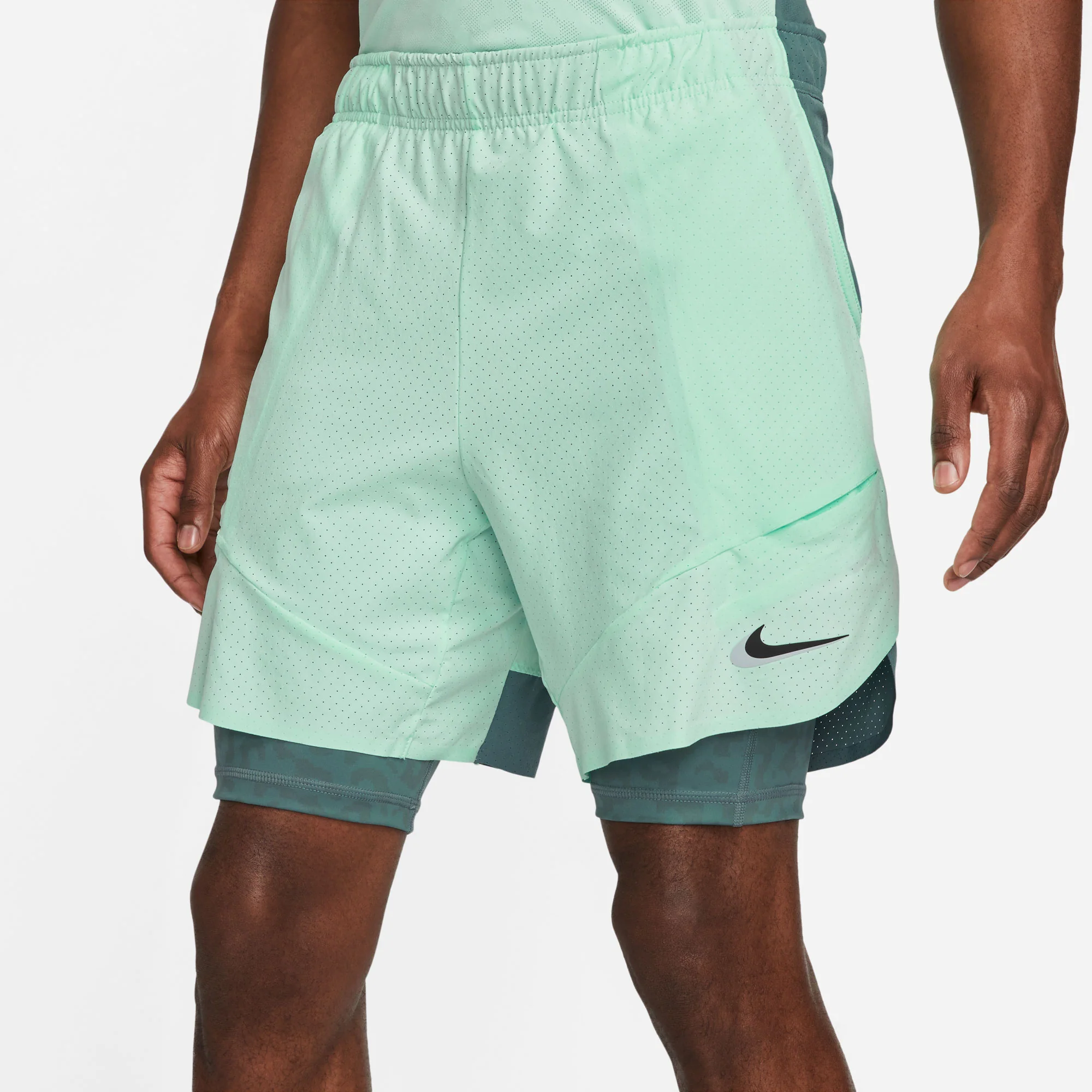 NikeCourt Dri-FIT Slam Paris Men's 2IN1 Tennis Shorts - Image 2