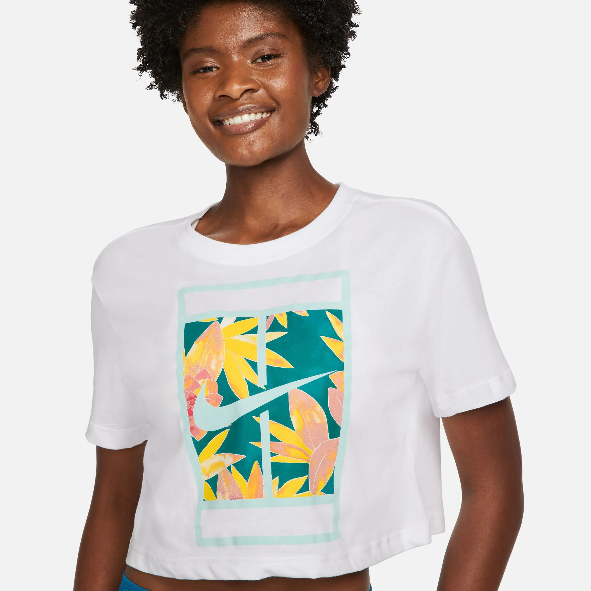 NikeCourt Dri-FIT Slam Women's Tennis Crop Top - Image 3