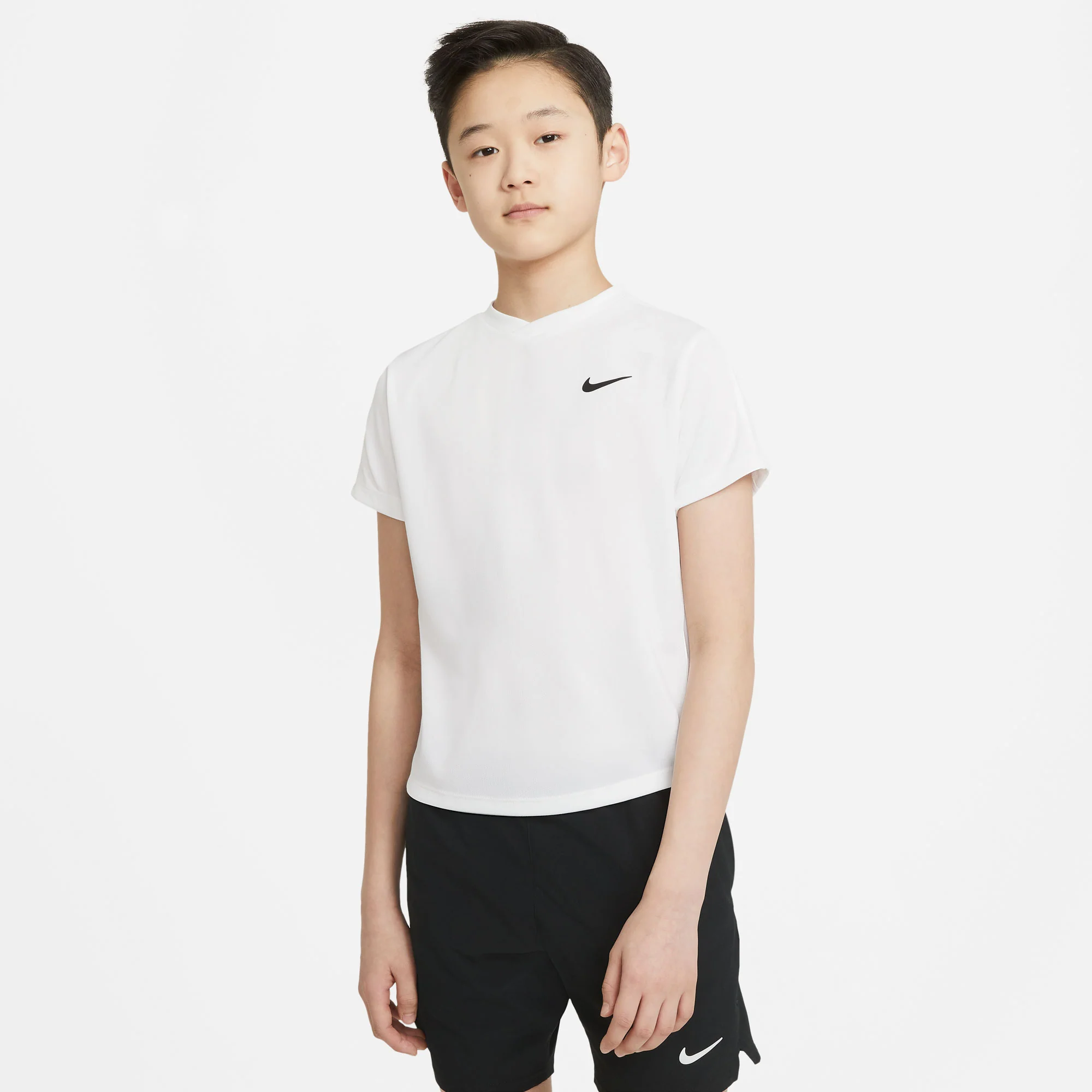 NikeCourt Dri-Fit Victory Boys' Tennis Shirt