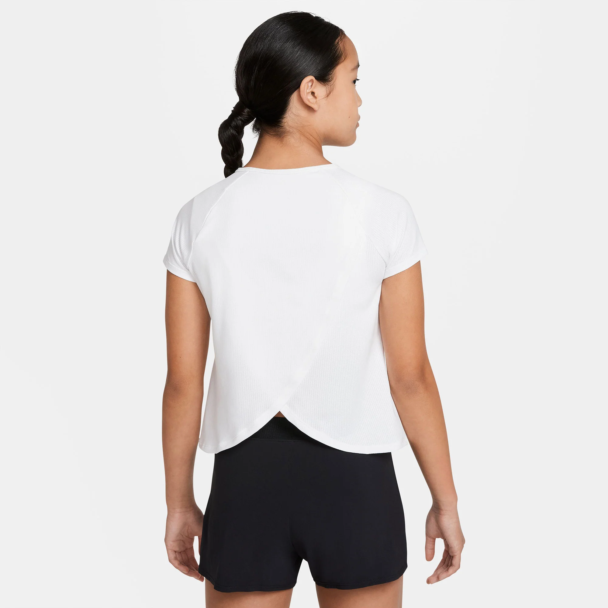 NikeCourt Dri-FIT Victory Girls' Tennis Shirt - Image 2