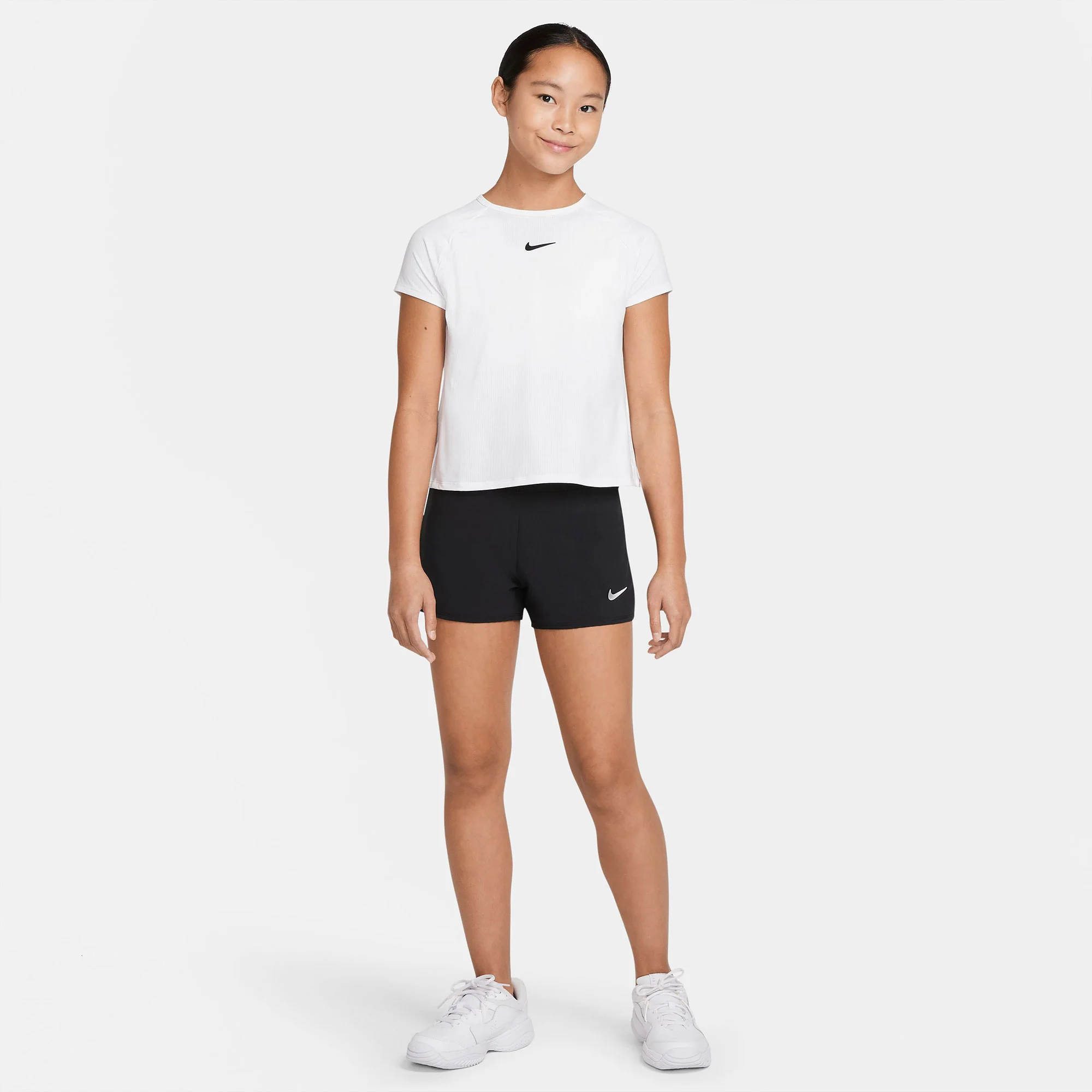 NikeCourt Dri-FIT Victory Girls' Tennis Shirt - Image 4