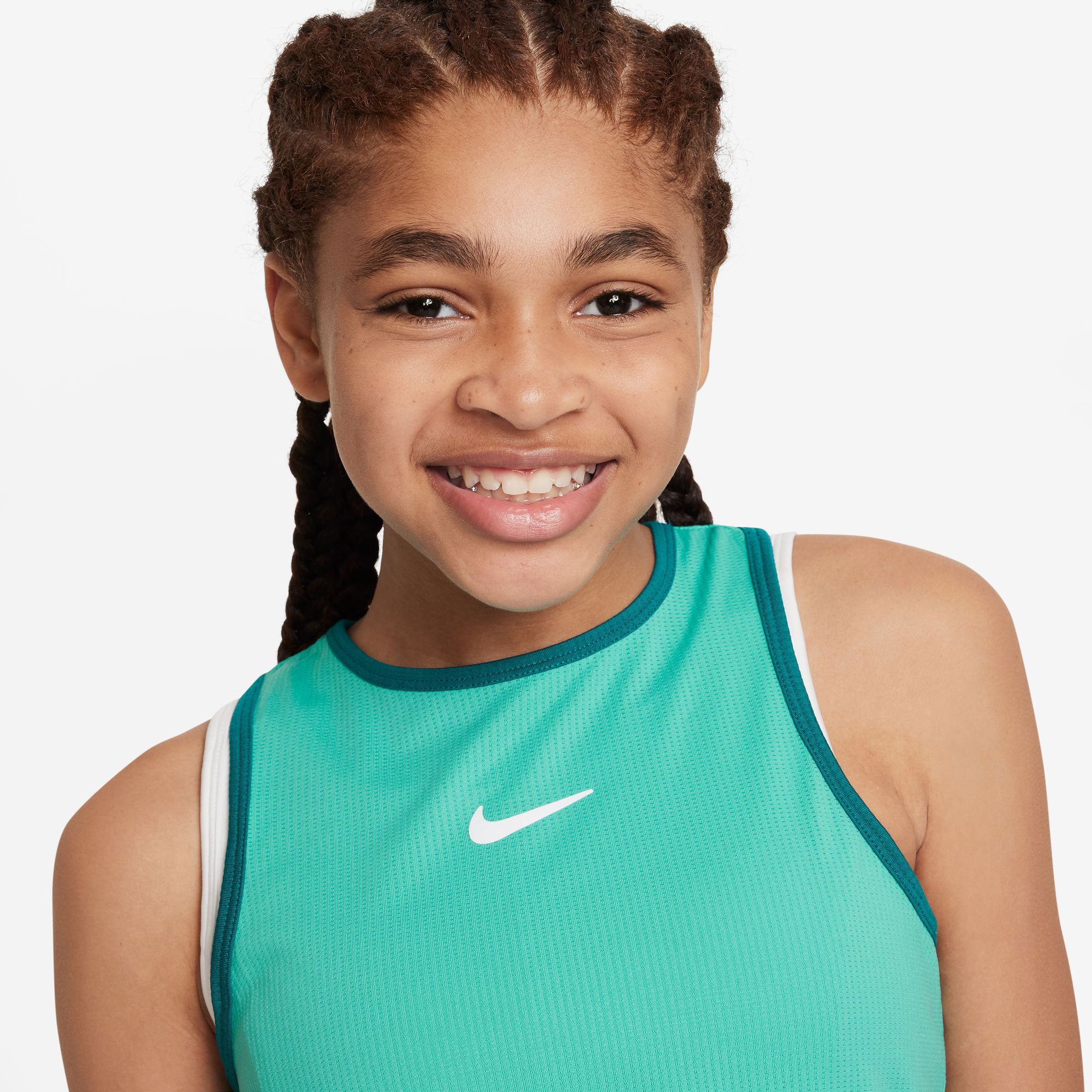 NikeCourt Dri-FIT Victory Girls' Tennis Tank - Image 3