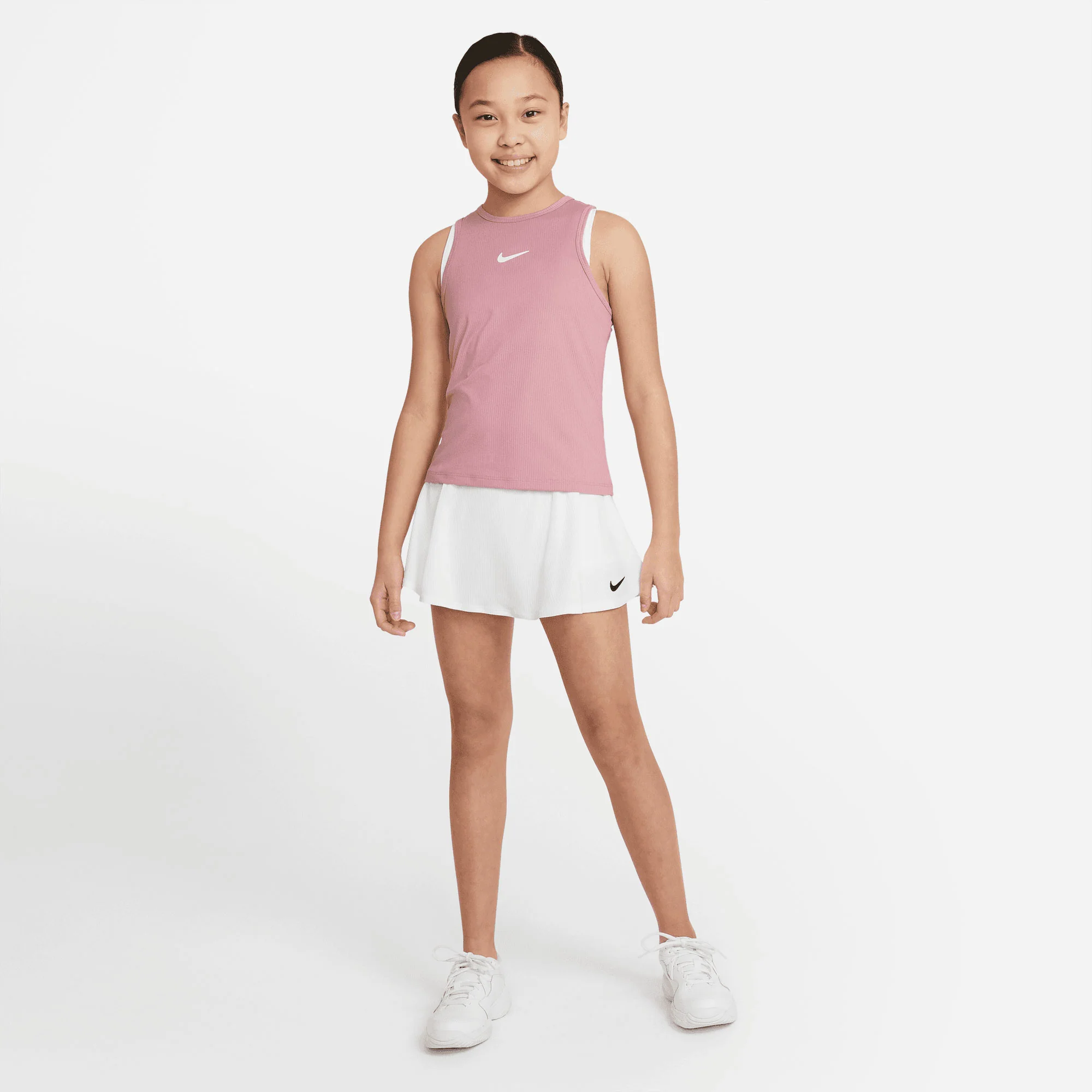 NikeCourt Dri FIT Victory Girls' Tennis Tank - Image 3