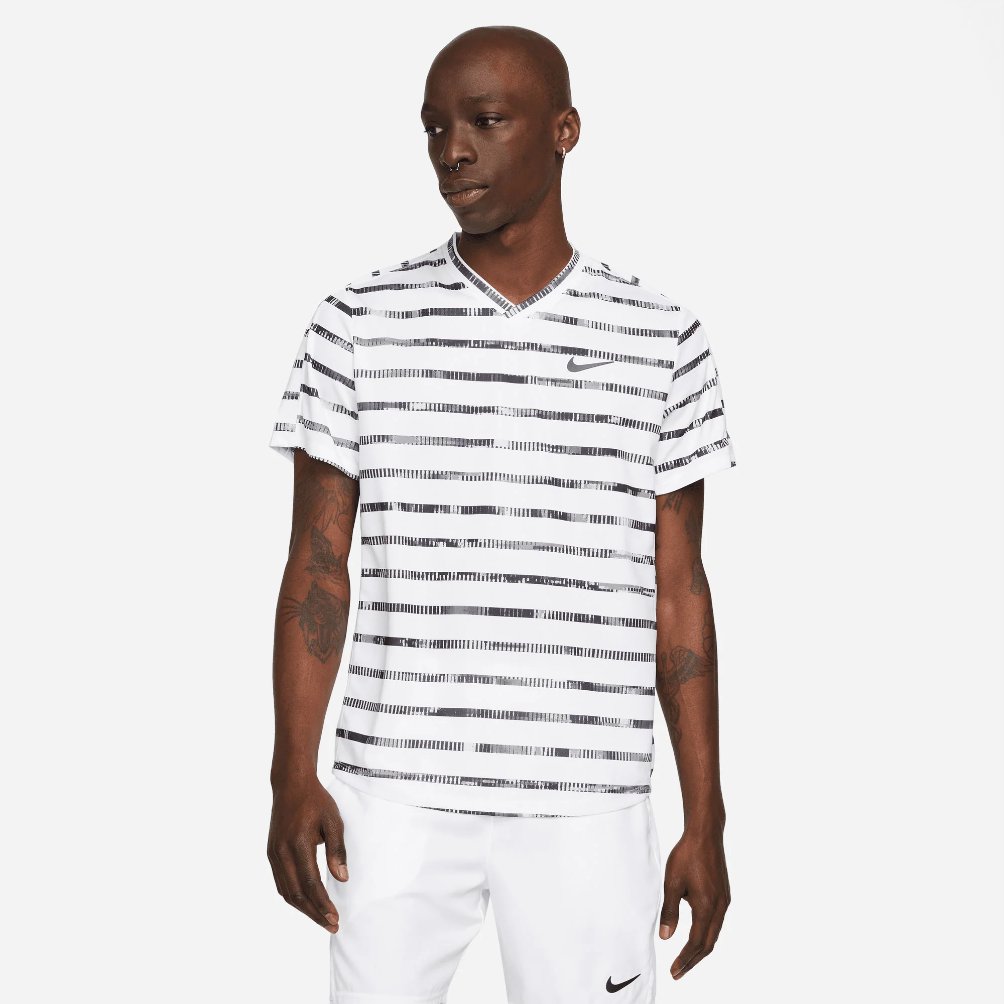 NikeCourt Dri-FIT Victory Men's Printed Tennis Shirt