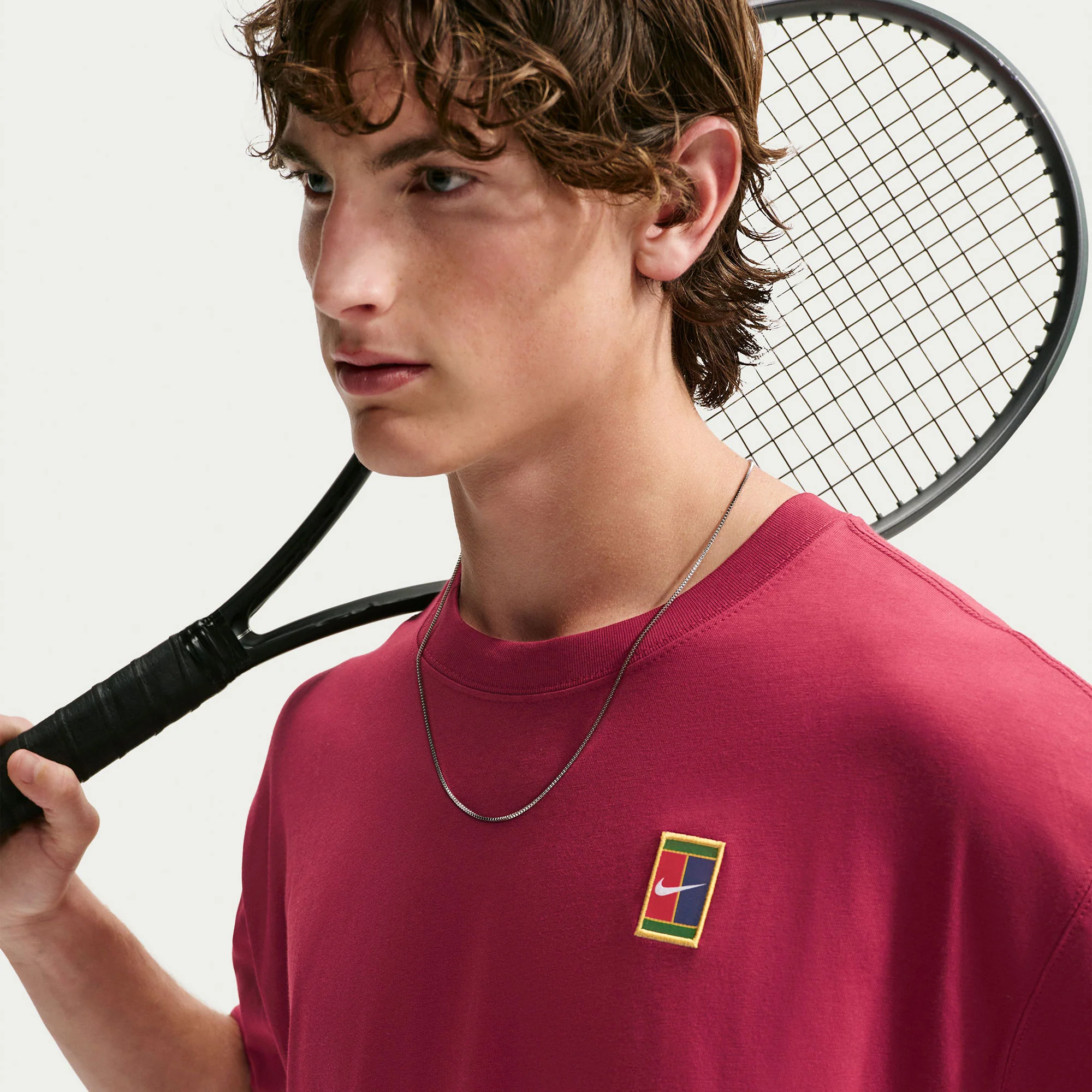 NikeCourt Heritage Max90 Men's Tennis T-Shirt - Image 3