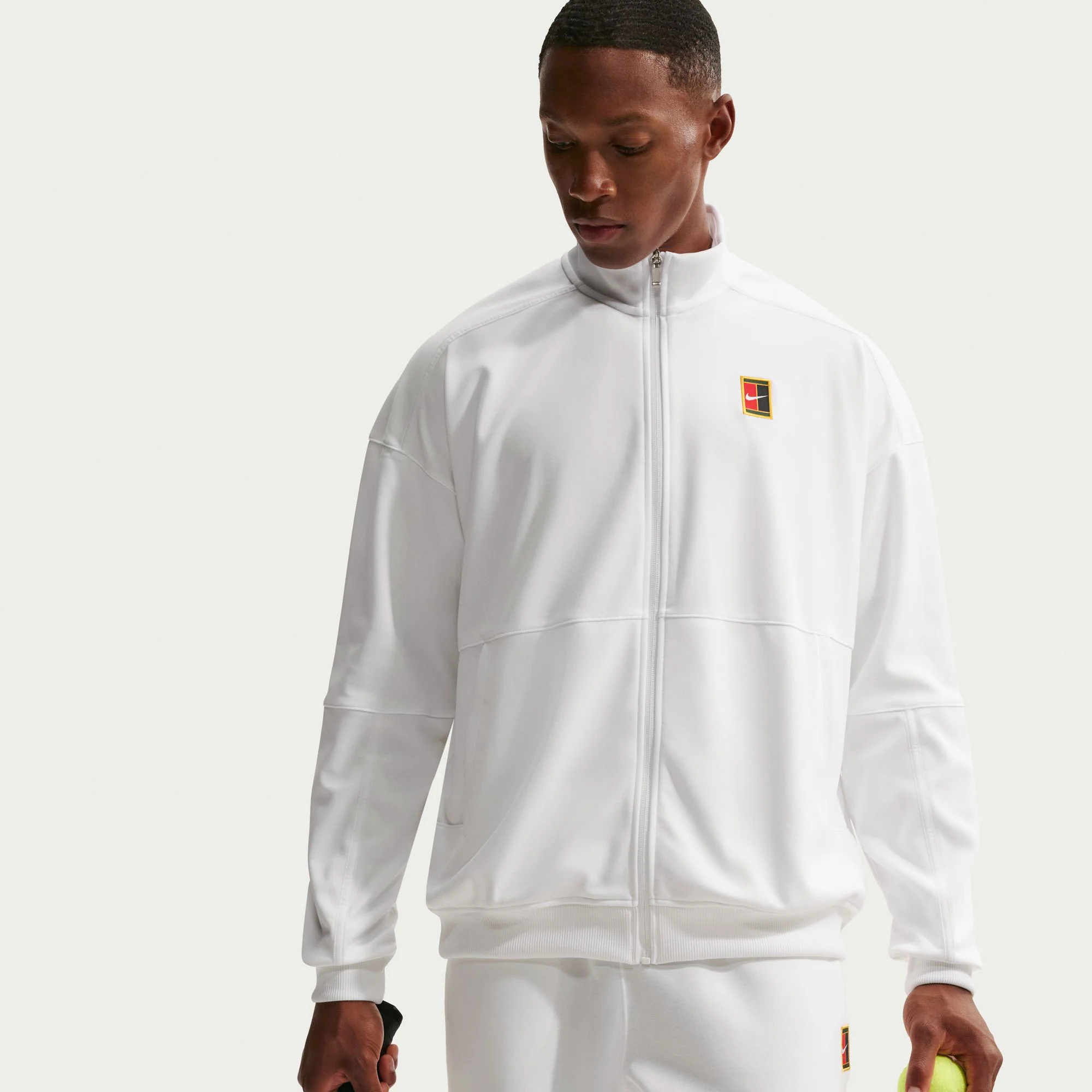 NikeCourt Heritage Men's Dri-FIT Tennis Jacket - Image 3