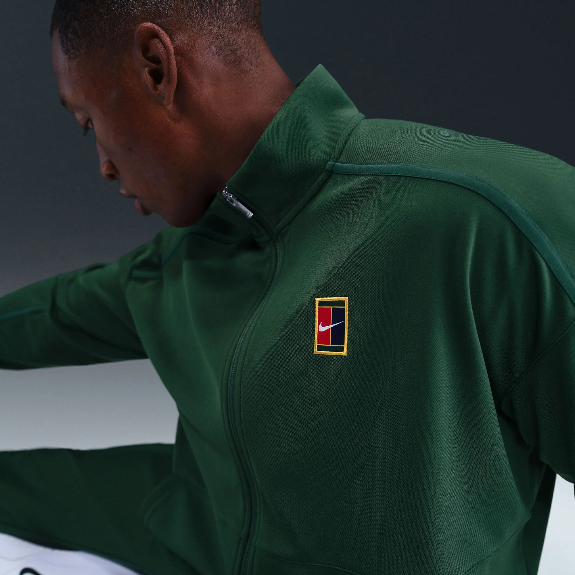 NikeCourt Heritage Men's Dri-FIT Tennis Jacket - Image 3