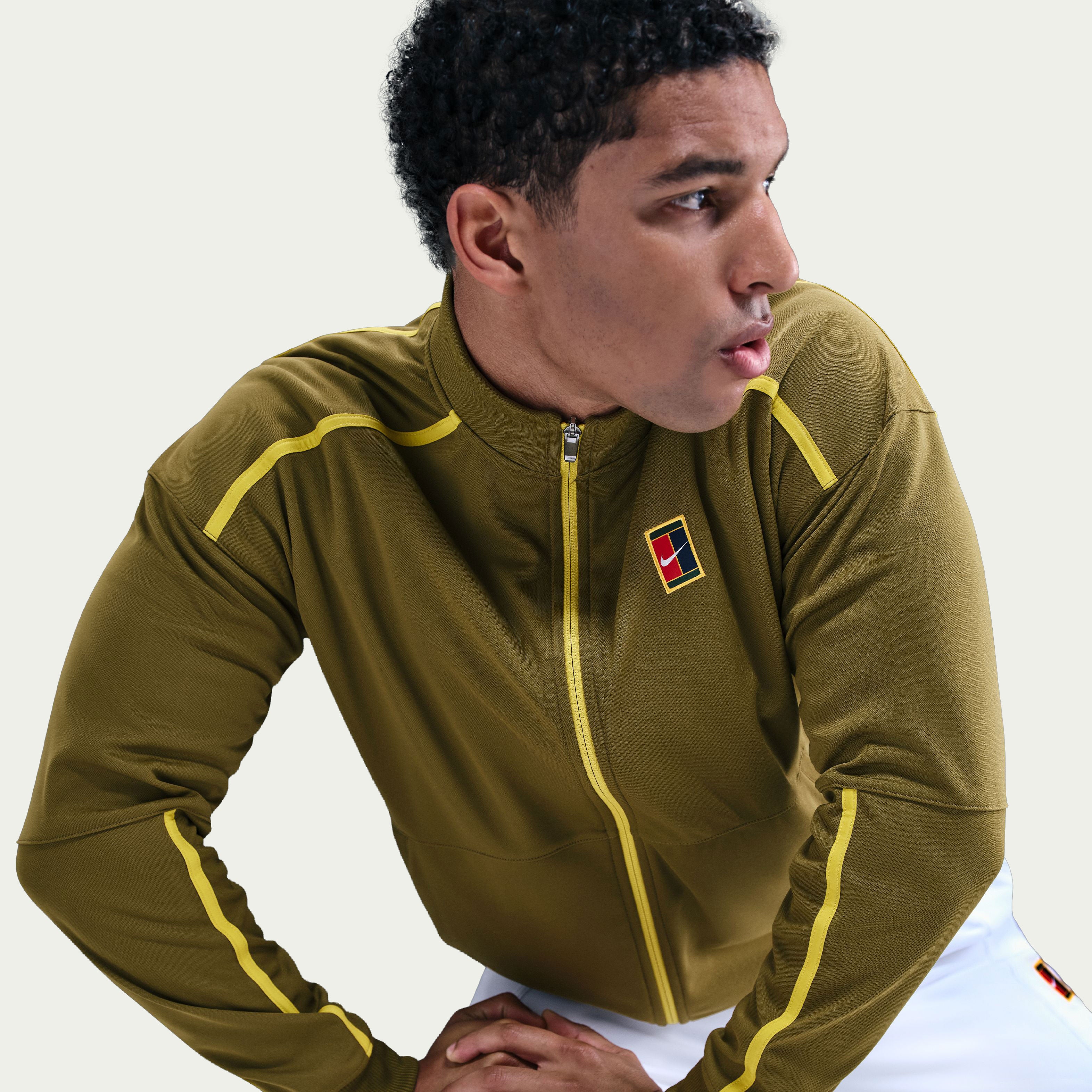 NikeCourt Heritage Men's Dri-FIT Tennis Jacket - Image 3