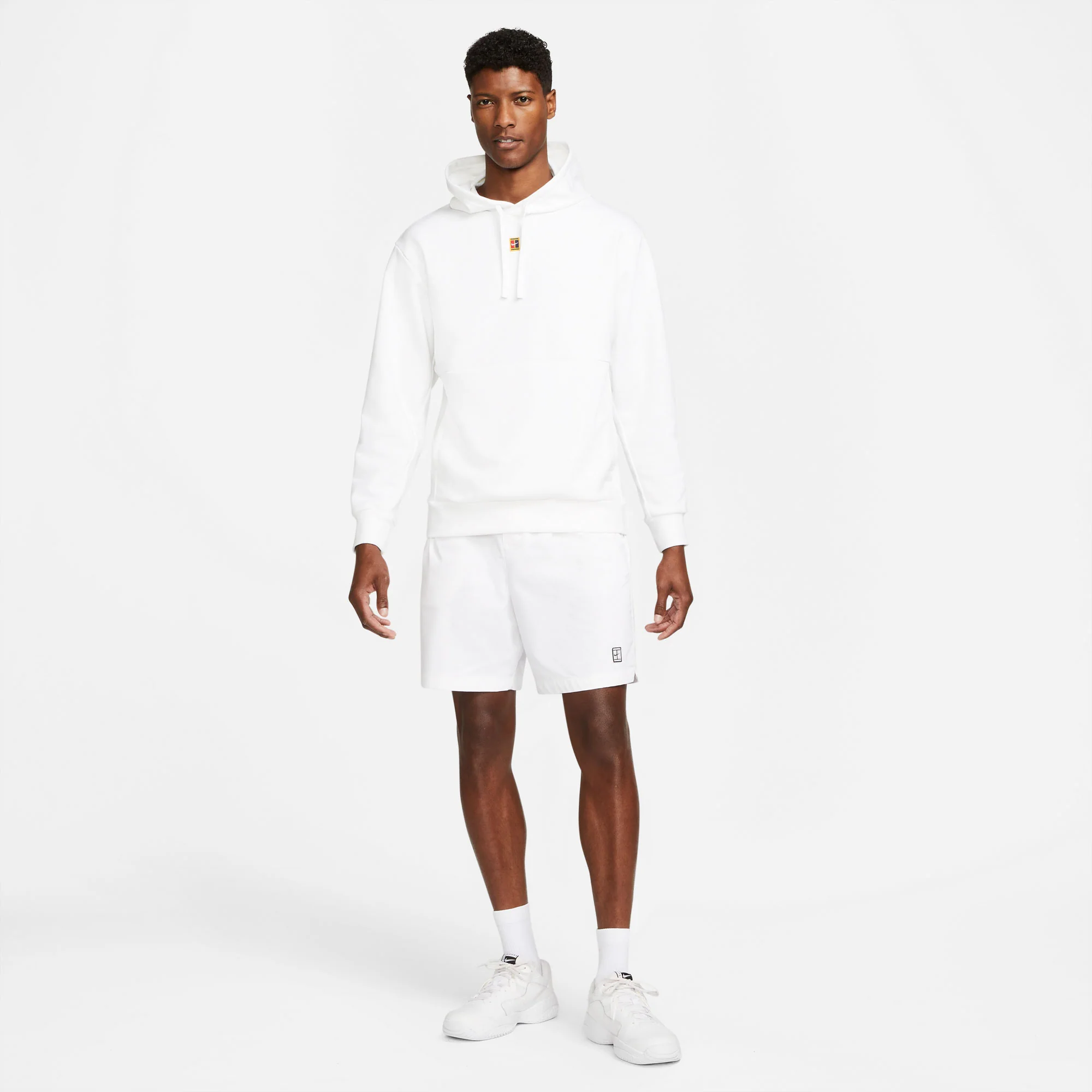 NikeCourt Heritage Men's Fleece Tennis Hoodie - Image 3
