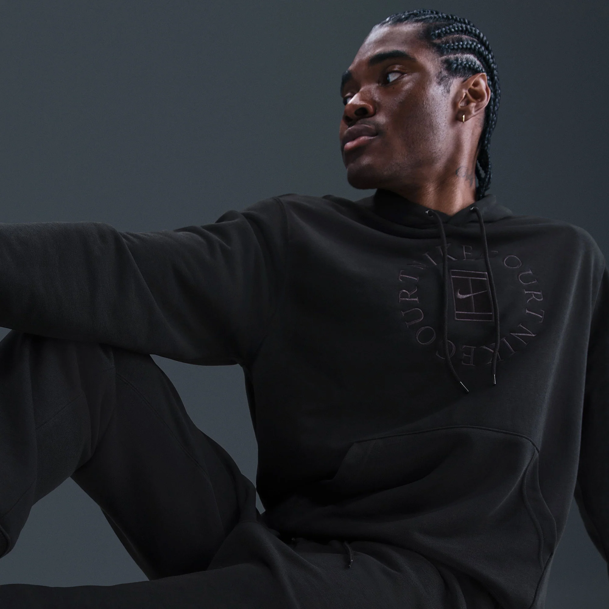 NikeCourt Heritage Men's Fleece Tennis Pants - Image 5