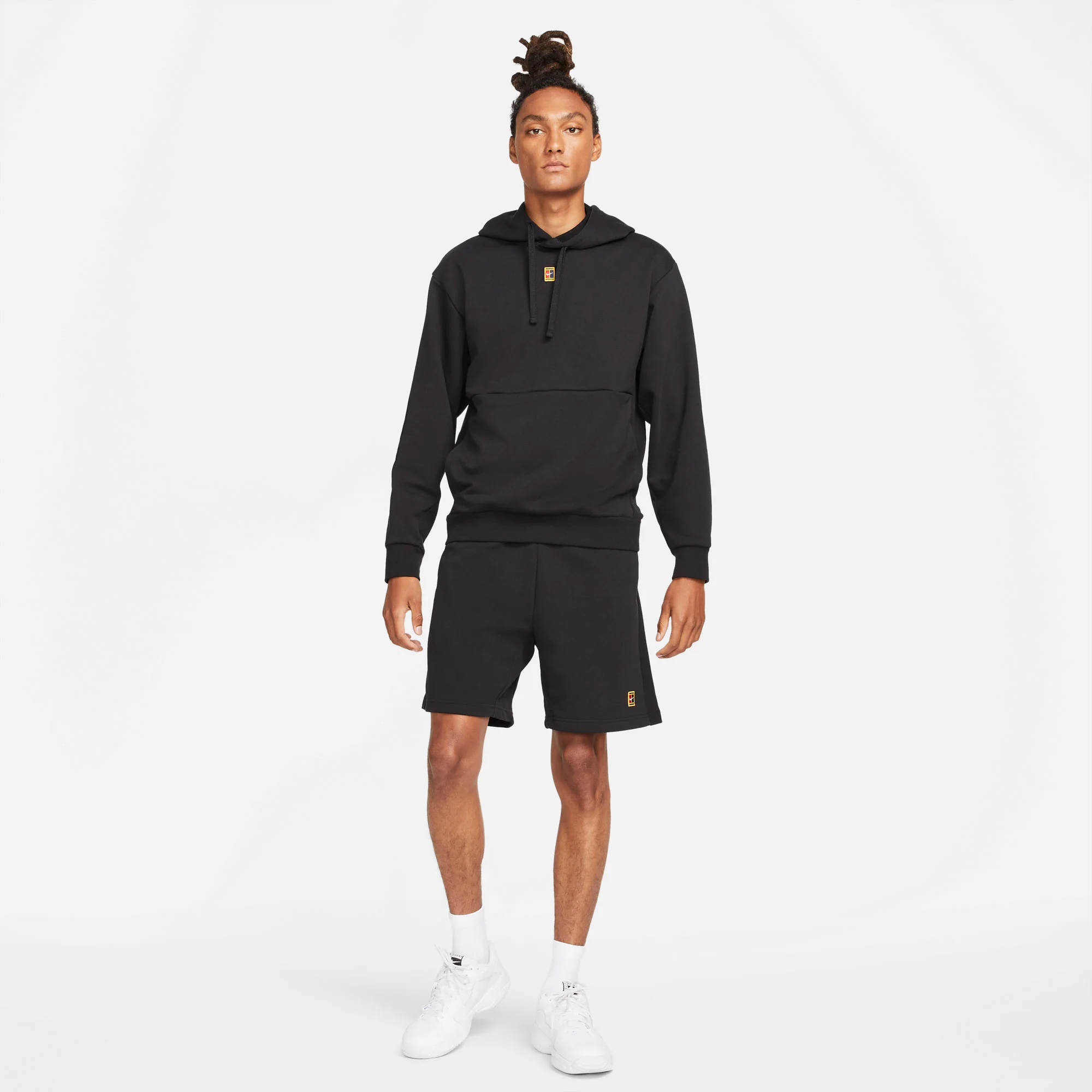 NikeCourt Heritage Men's Fleece Tennis Shorts - Image 3