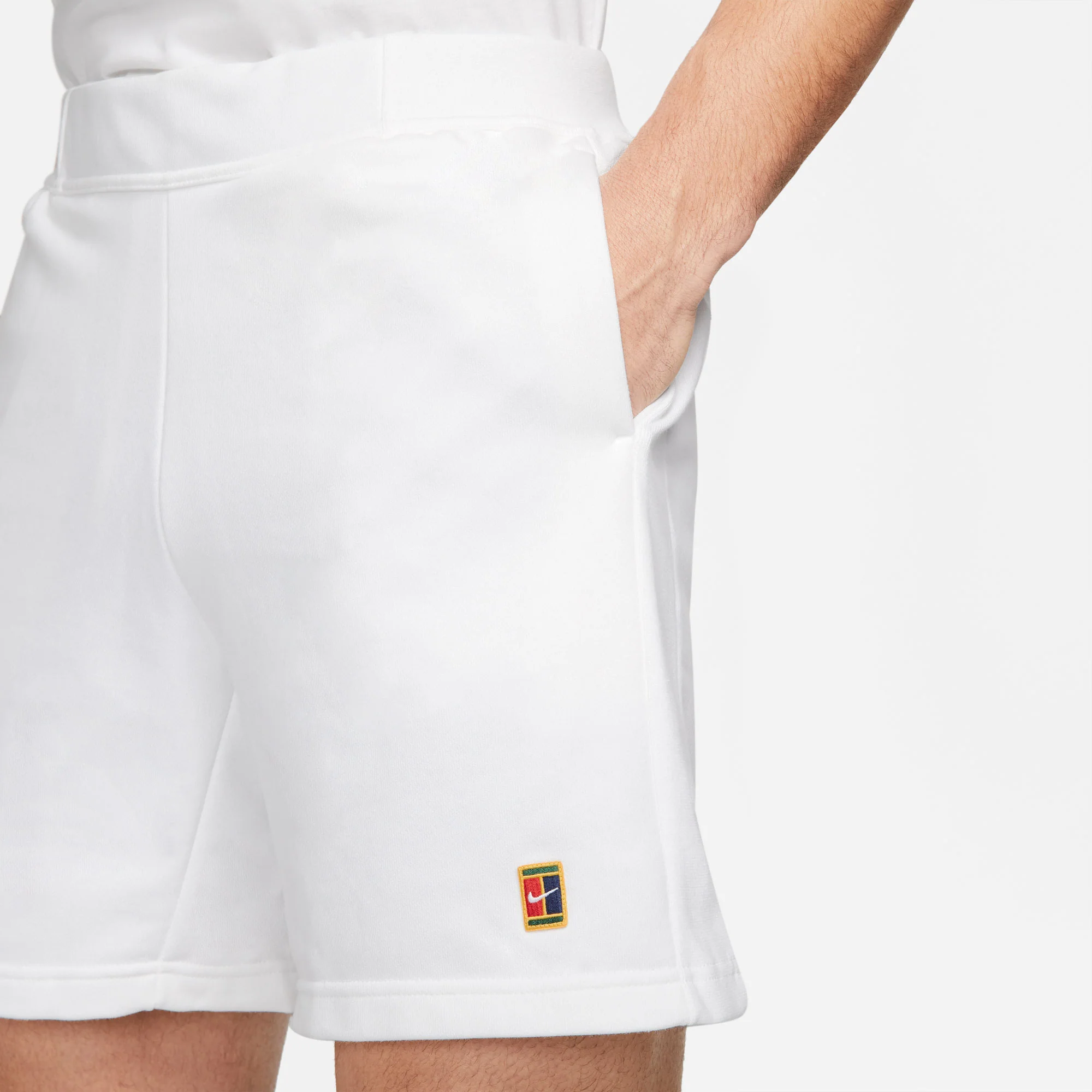 NikeCourt Heritage Men's Fleece Tennis Shorts - Image 5