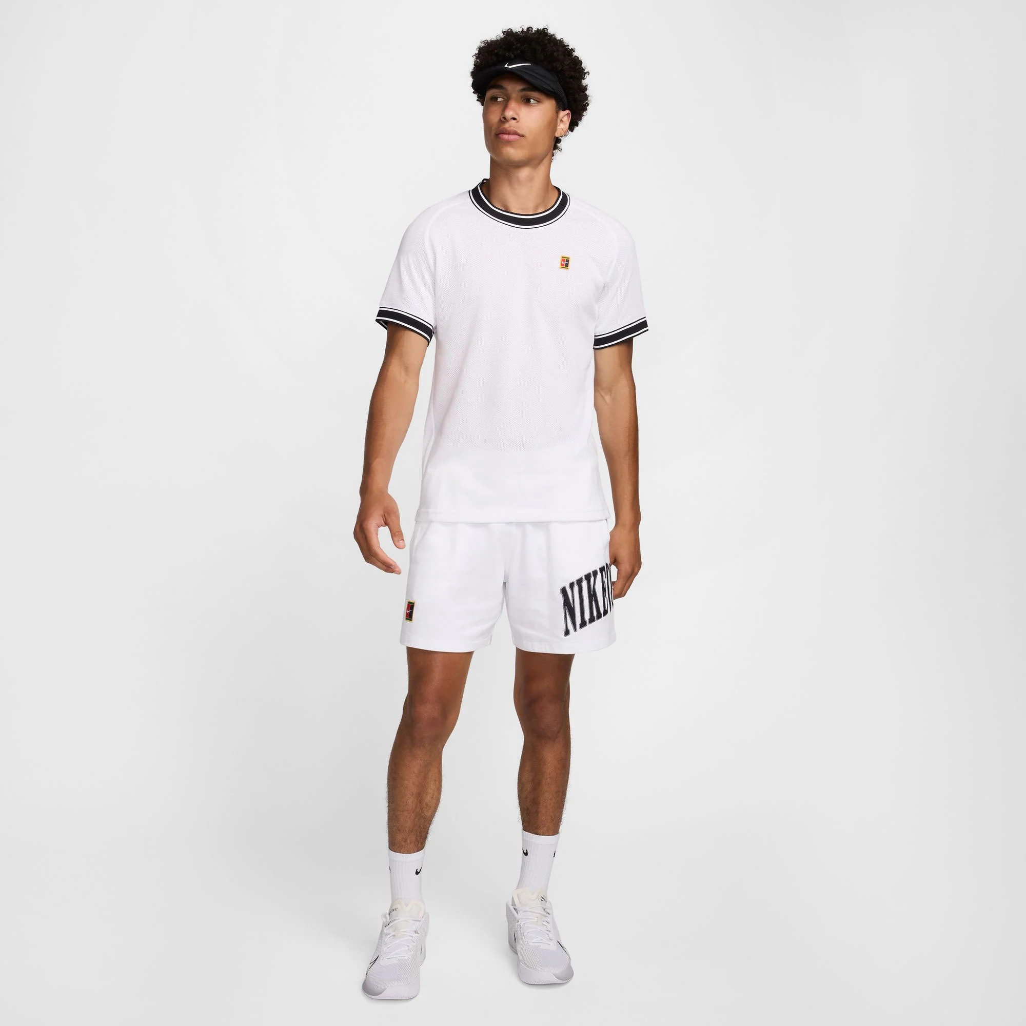 NikeCourt Heritage Mens Tennis Shirt - Image 6