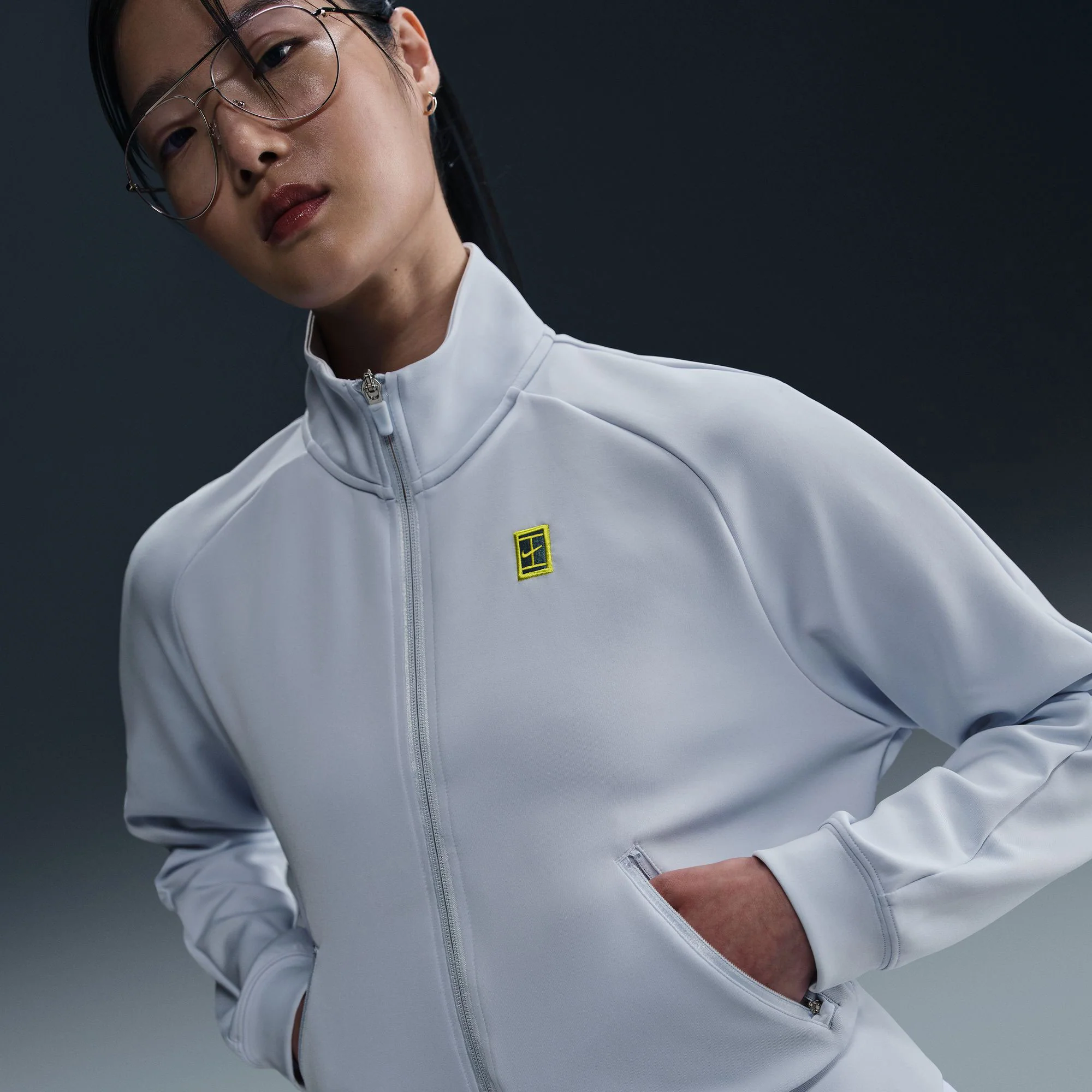 NikeCourt Heritage Women's Dri-FIT Full-Zip Tennis Jacket