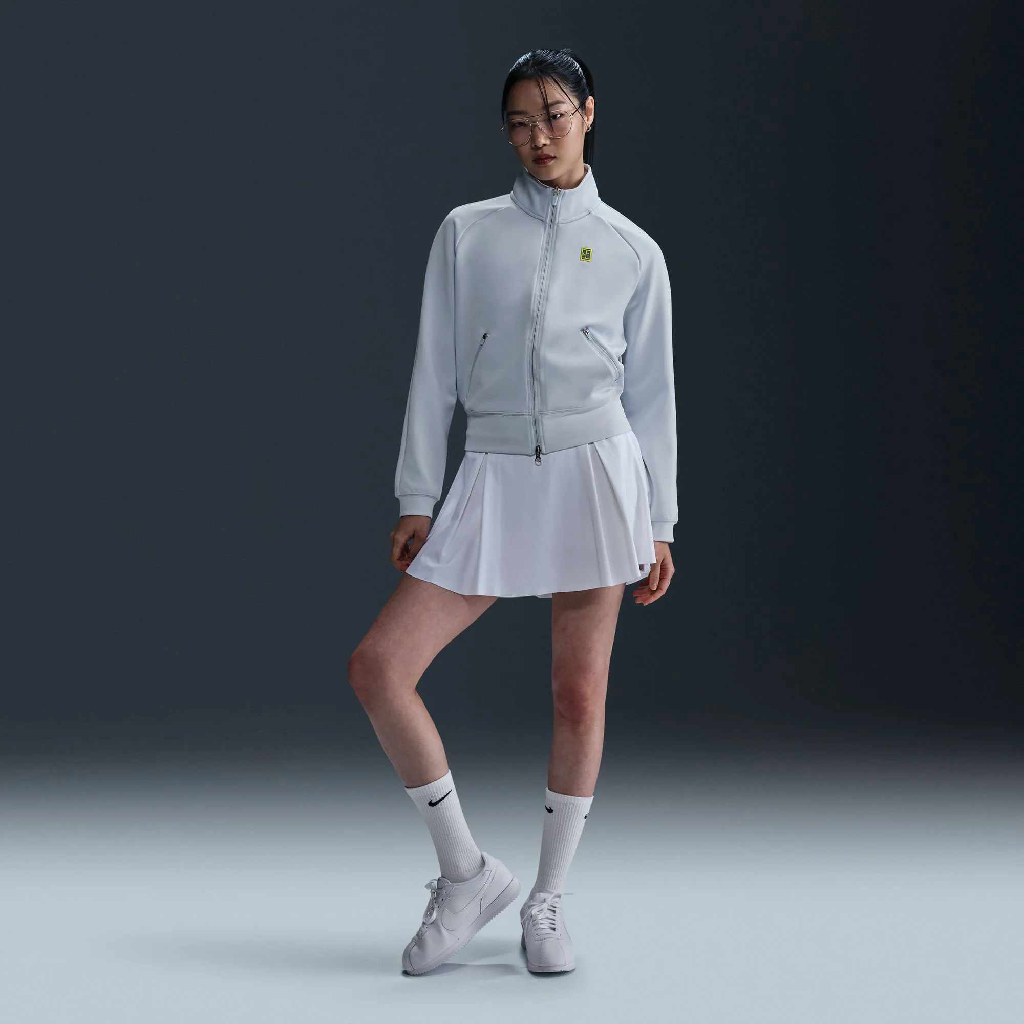 NikeCourt Heritage Women's Dri-FIT Full-Zip Tennis Jacket - Image 4