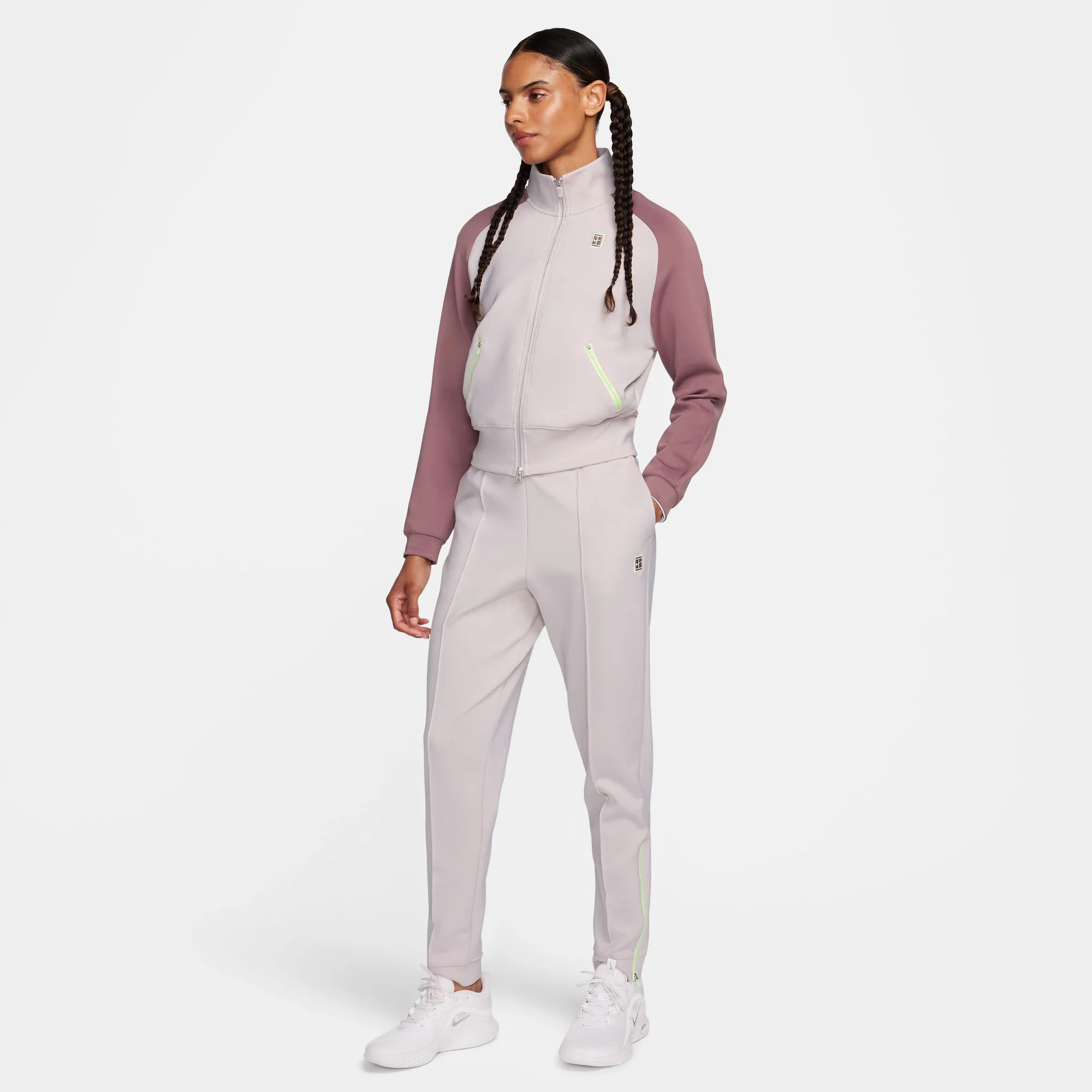 NikeCourt Heritage Women's Dri-FIT Knit Tennis Pants - Image 6