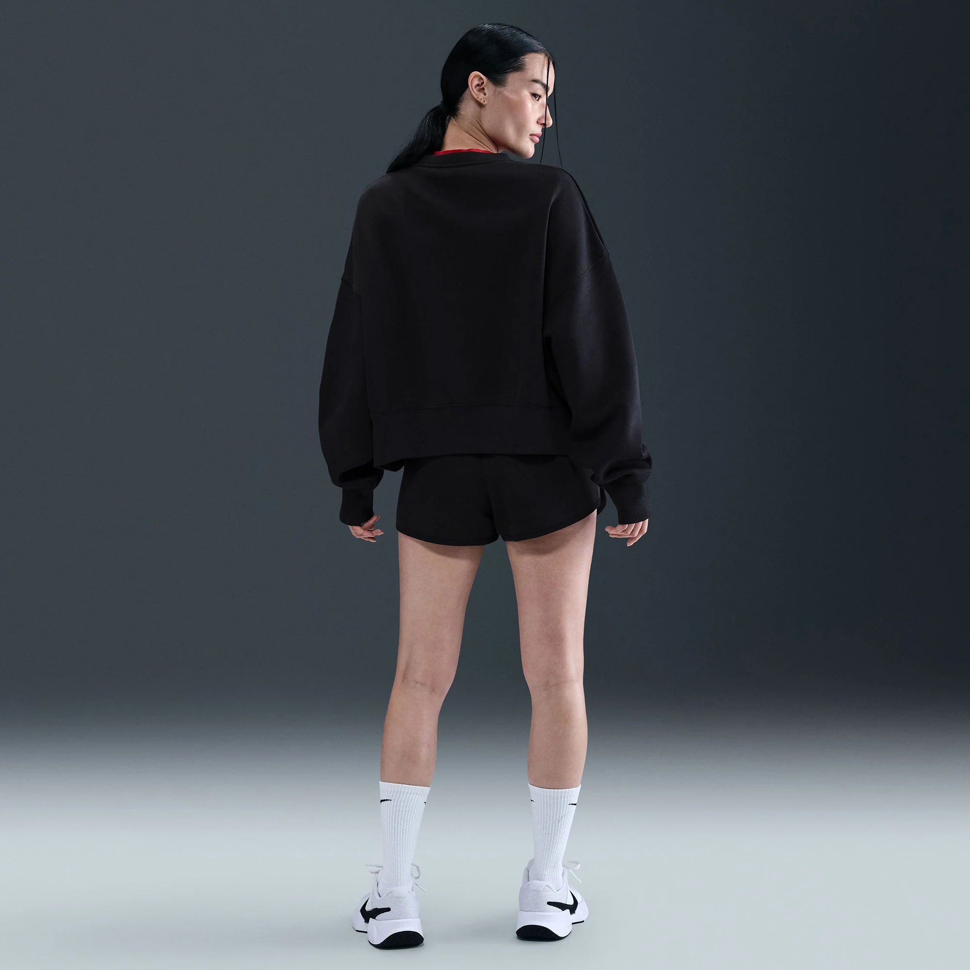 NikeCourt Heritage Women's Fleece Oversized Tennis Sweater - Image 5