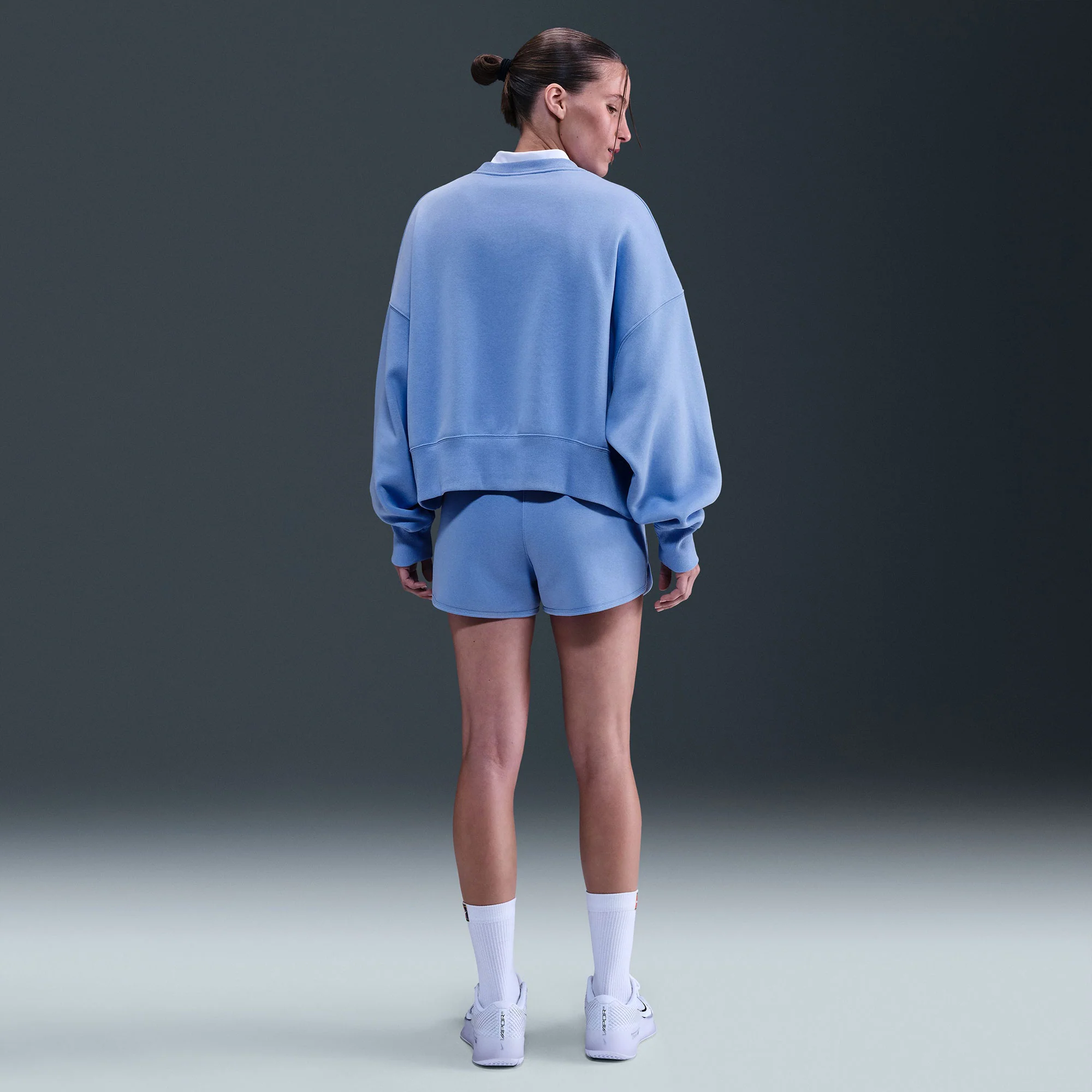 NikeCourt Heritage Women's Fleece Oversized Tennis Sweater - Image 5