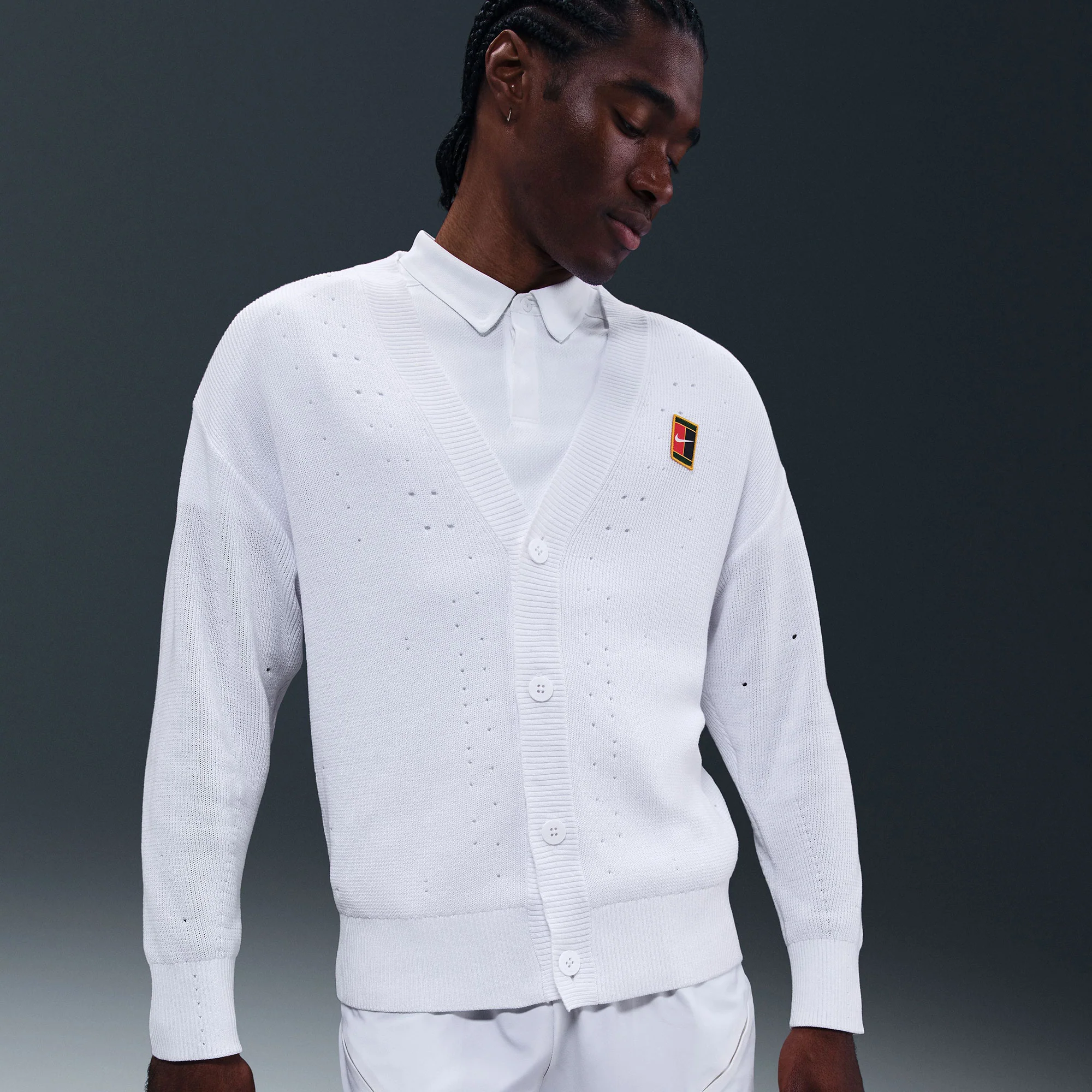 NikeCourt Slam London Men's Tennis Cardigan