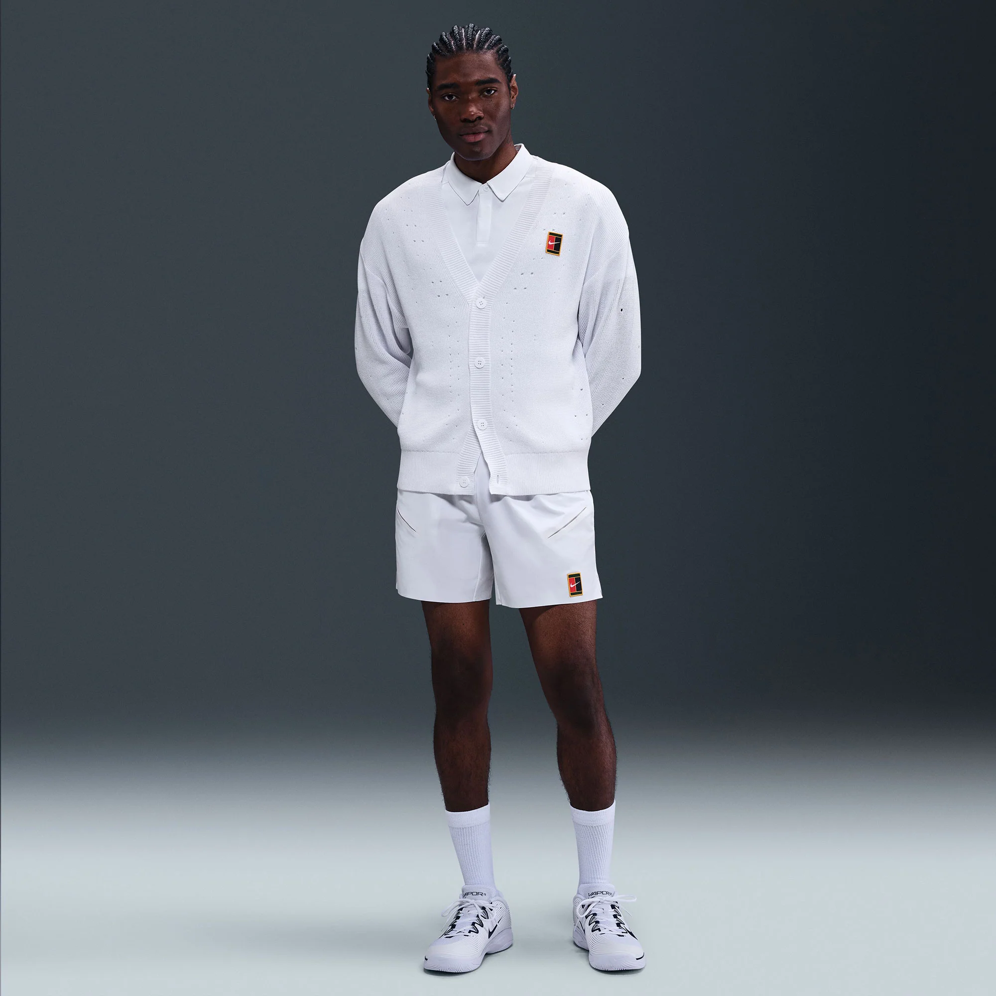 NikeCourt Slam London Men's Tennis Cardigan - Image 4