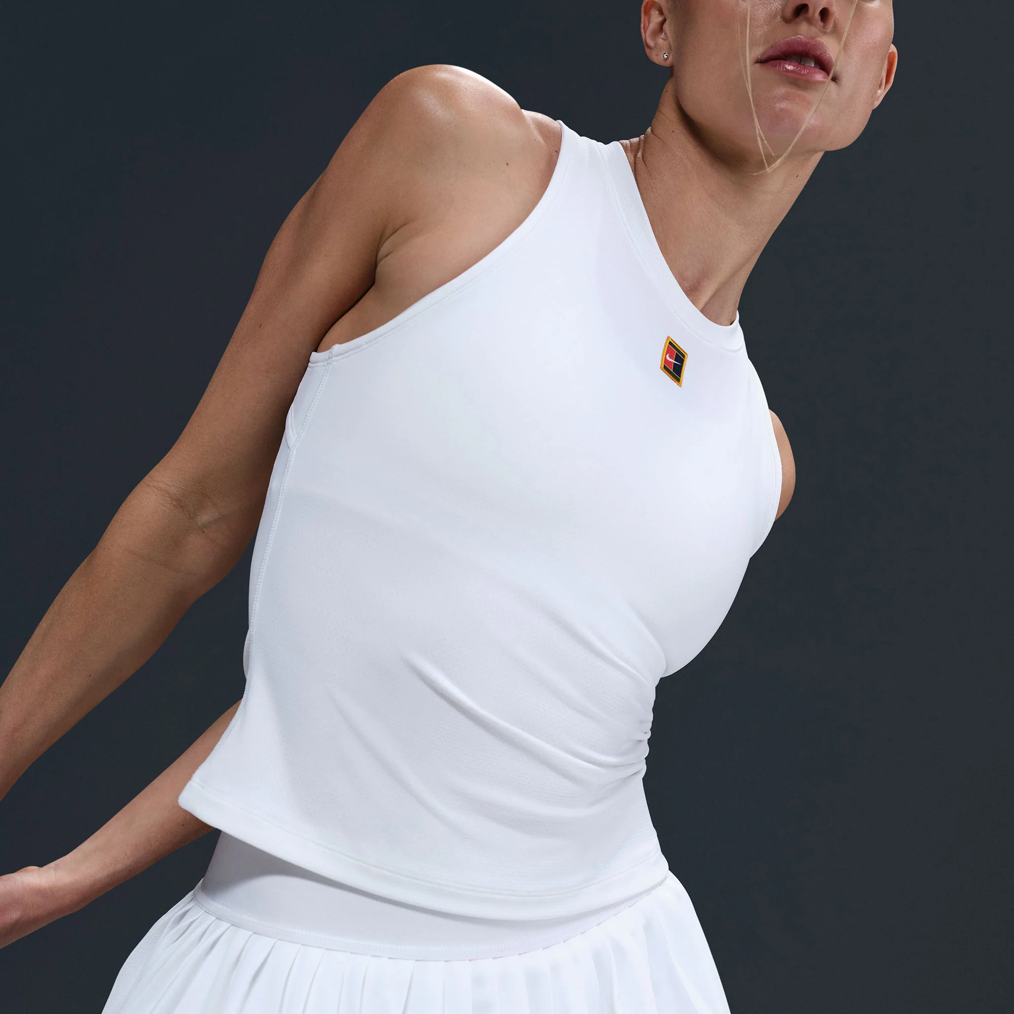 NikeCourt Slam London Women's Dri-FIT Tennis Tank - Image 3