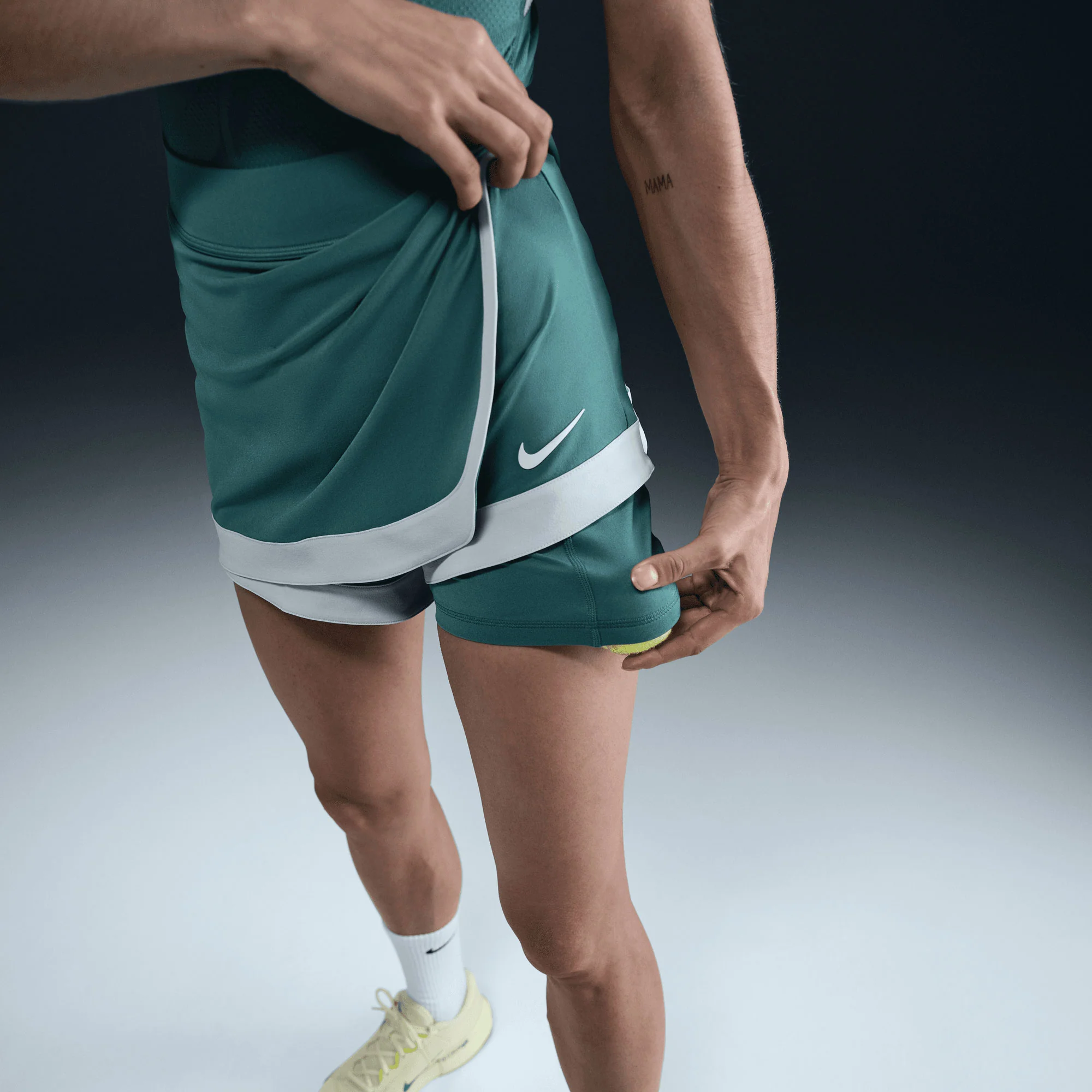 NikeCourt Slam Melbourne Women's Dri-FIT High-Waisted Tennis Skort - Image 6