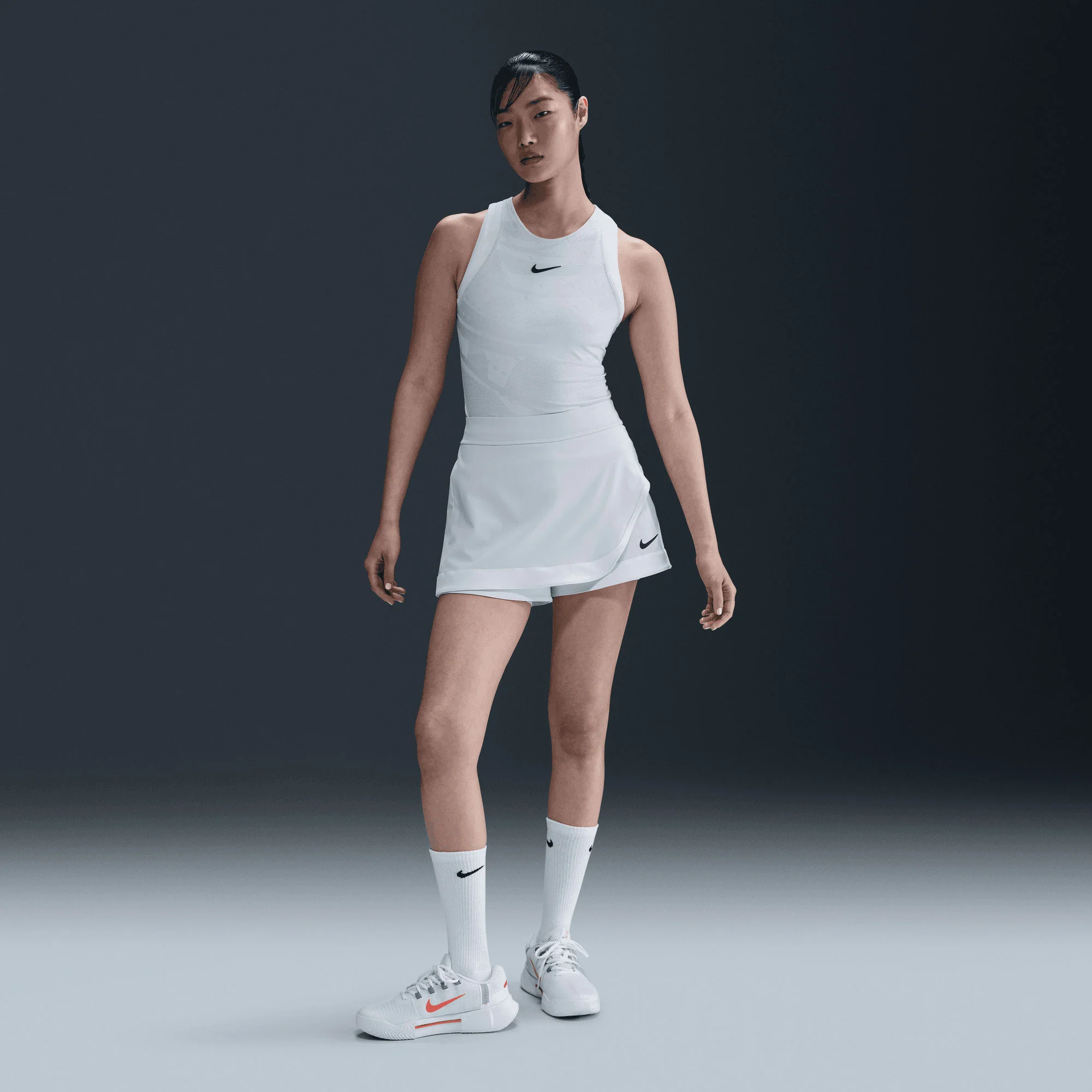 NikeCourt Slam Melbourne Women's Dri-FIT High-Waisted Tennis Skort