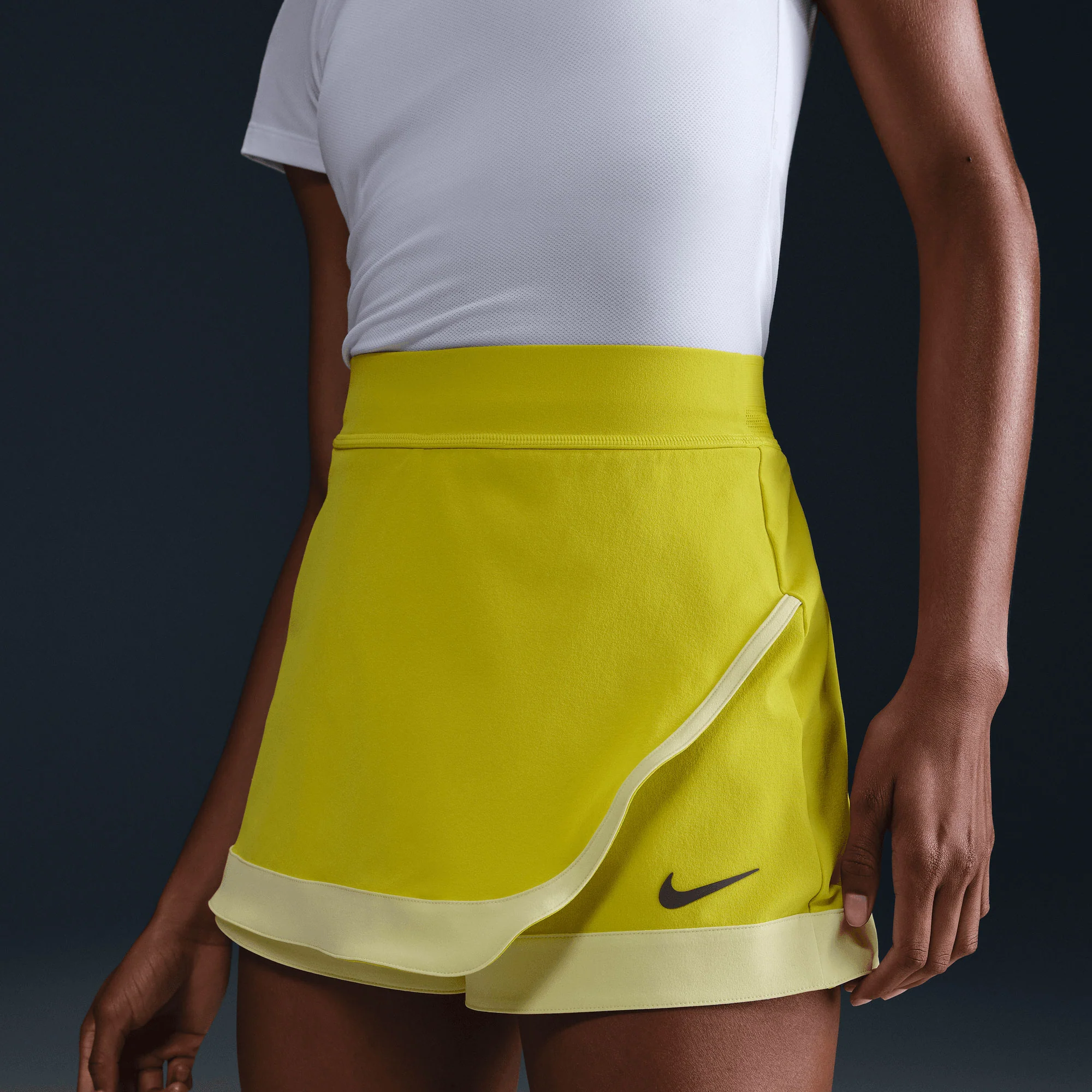 NikeCourt Slam Melbourne Women's Dri-FIT High-Waisted Tennis Skort - Image 3
