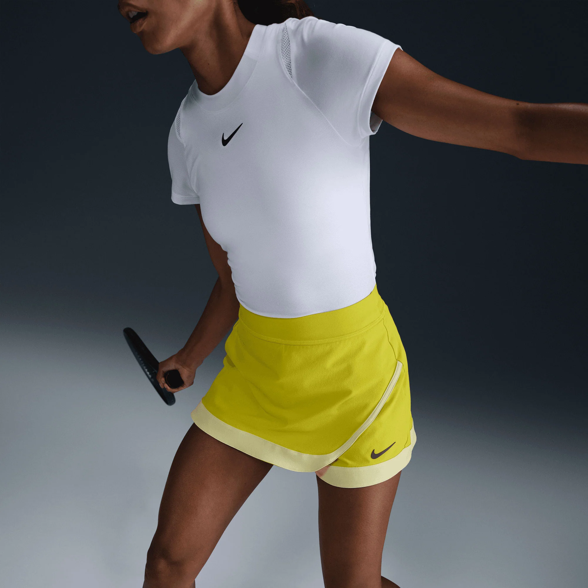 NikeCourt Slam Melbourne Women's Dri-FIT High-Waisted Tennis Skort - Image 5