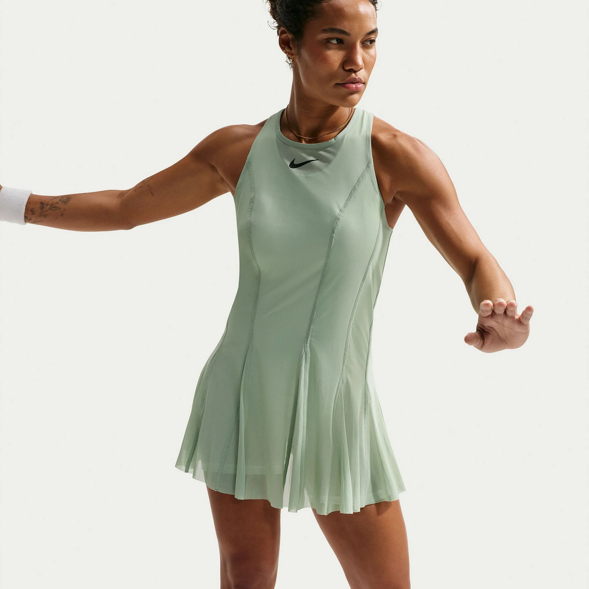 NikeCourt Slam Paris Women's Dri-FIT Tennis Dress - Image 5
