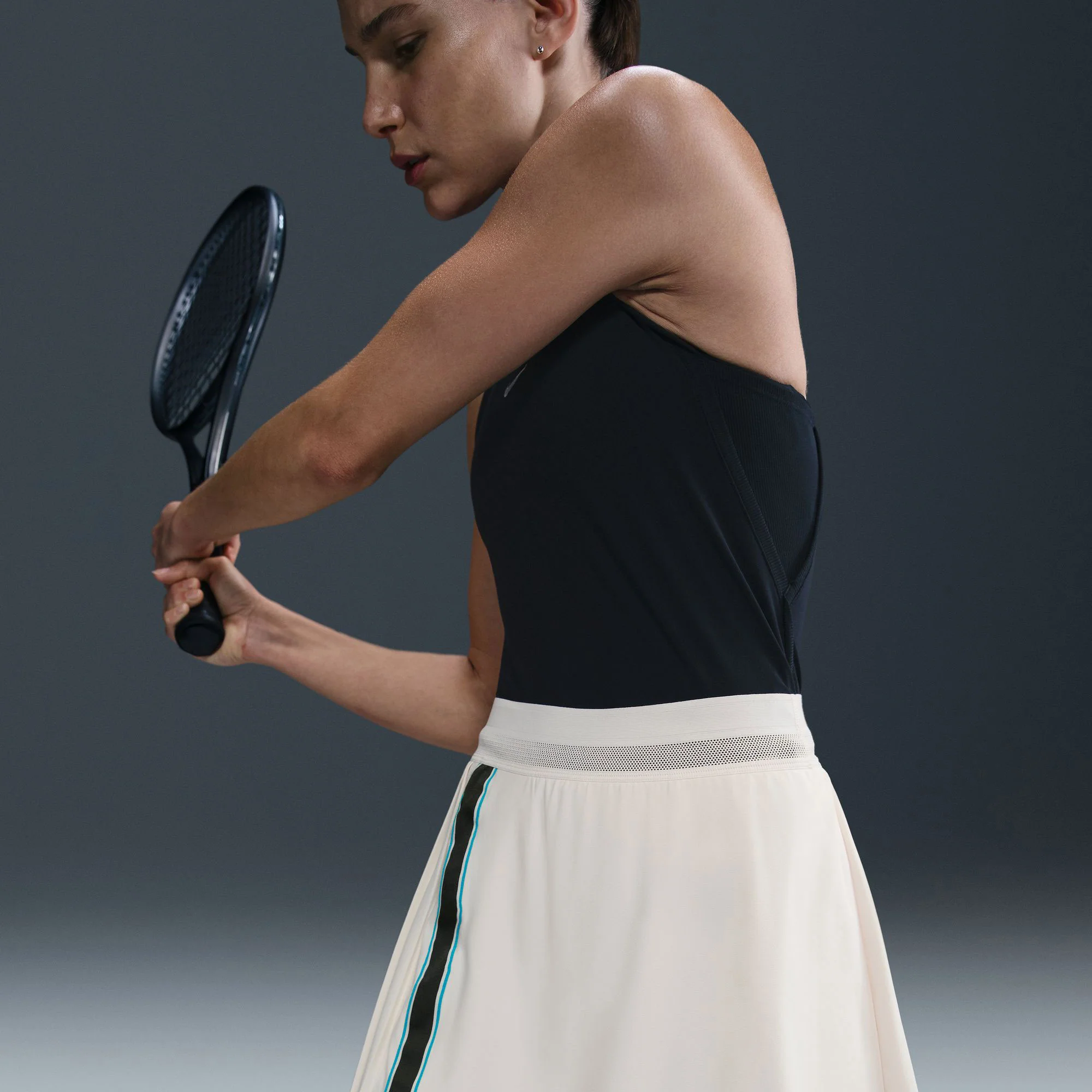 NikeCourt Slam RG Women's Dri-FIT High-Waisted Tennis Skirt - Image 5