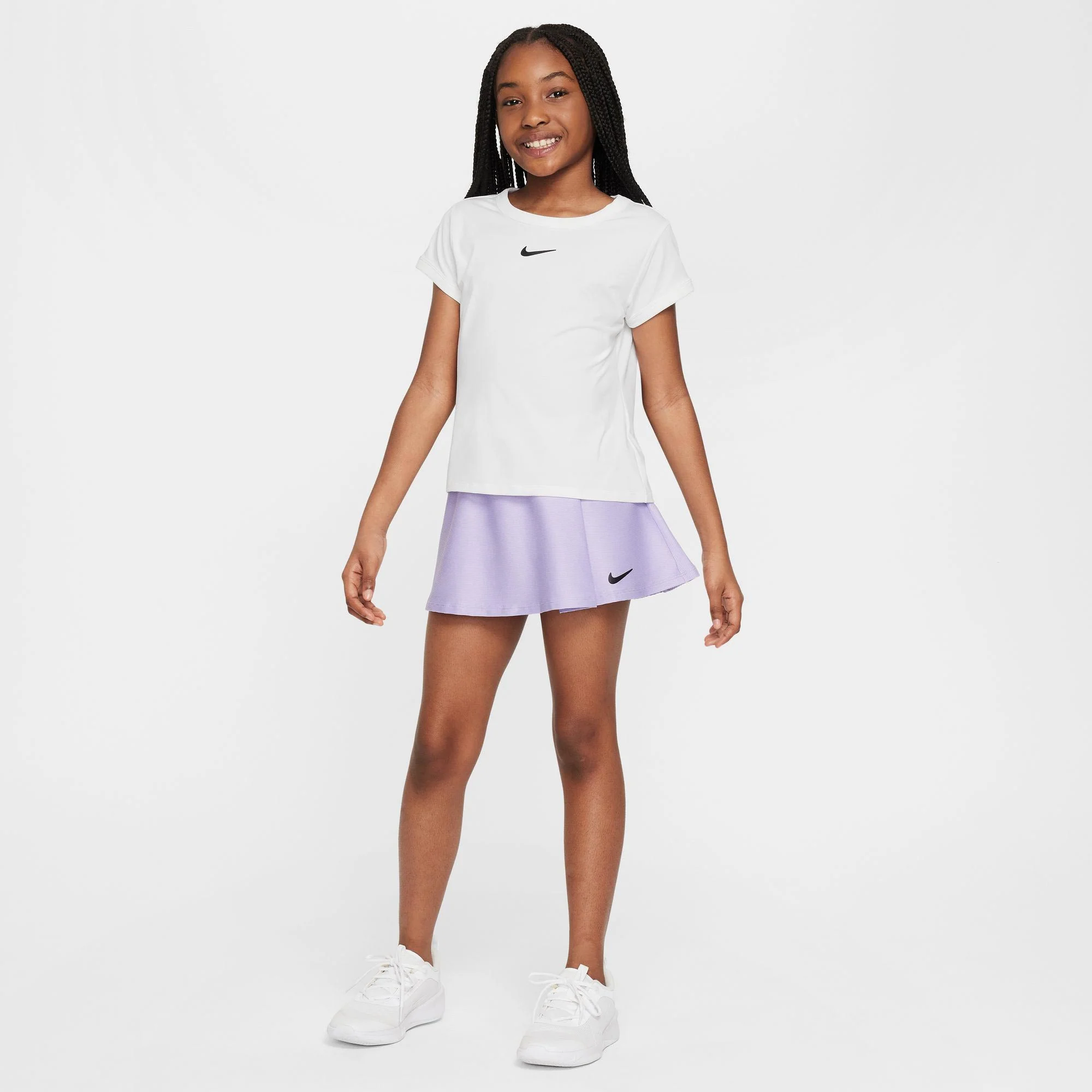 NikeCourt Victory Girls' Dri-FIT Tennis Skirt - Image 6