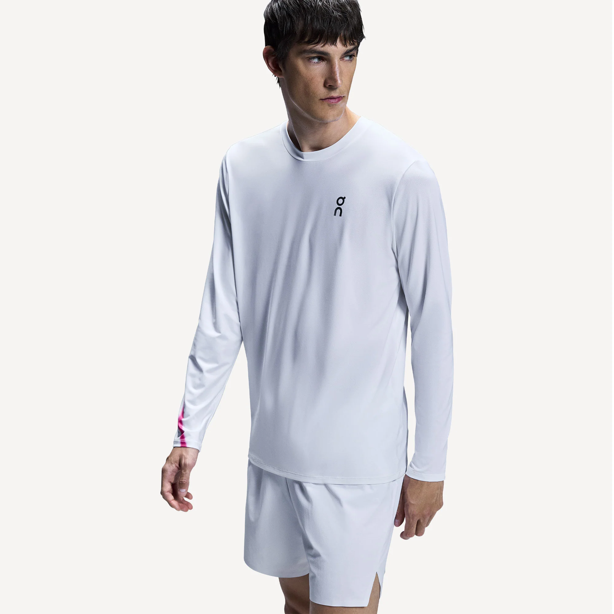 On Court Men's Long Sleeve Tennis Shirt - Image 3