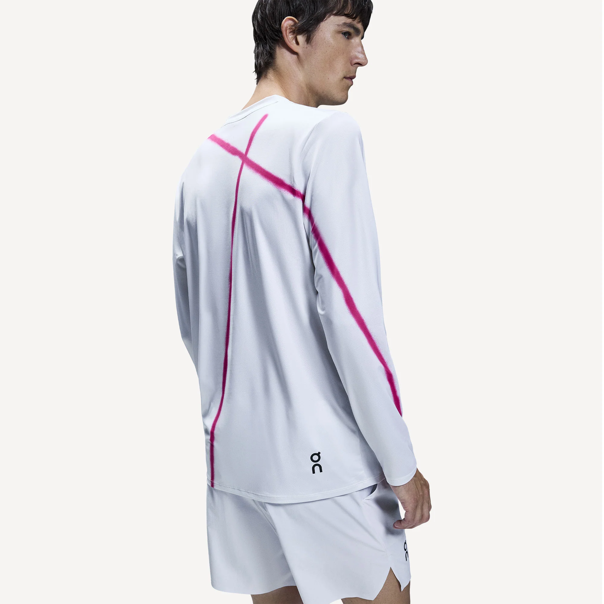 On Court Men's Long Sleeve Tennis Shirt - Image 4