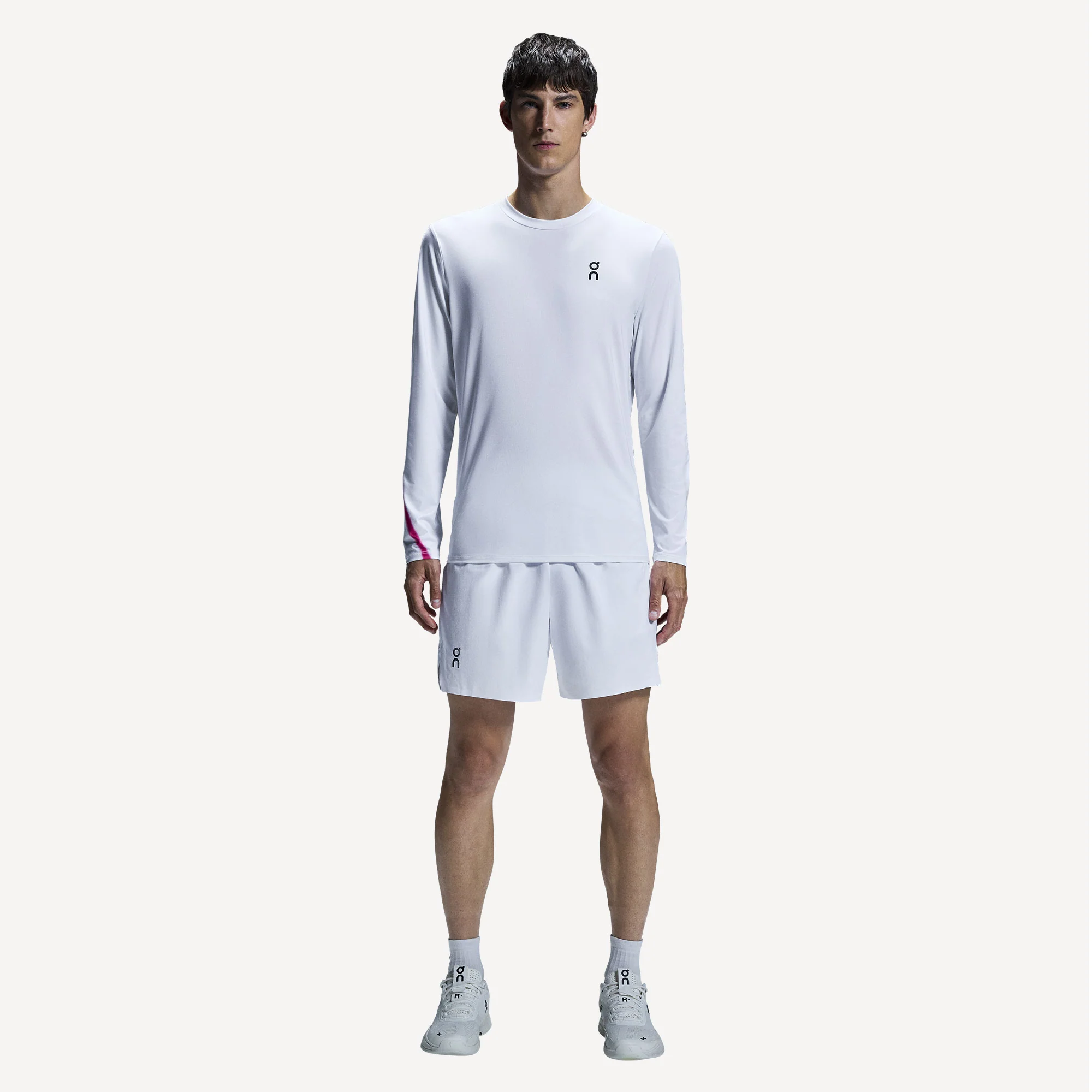 On Court Men's Long Sleeve Tennis Shirt - Image 6