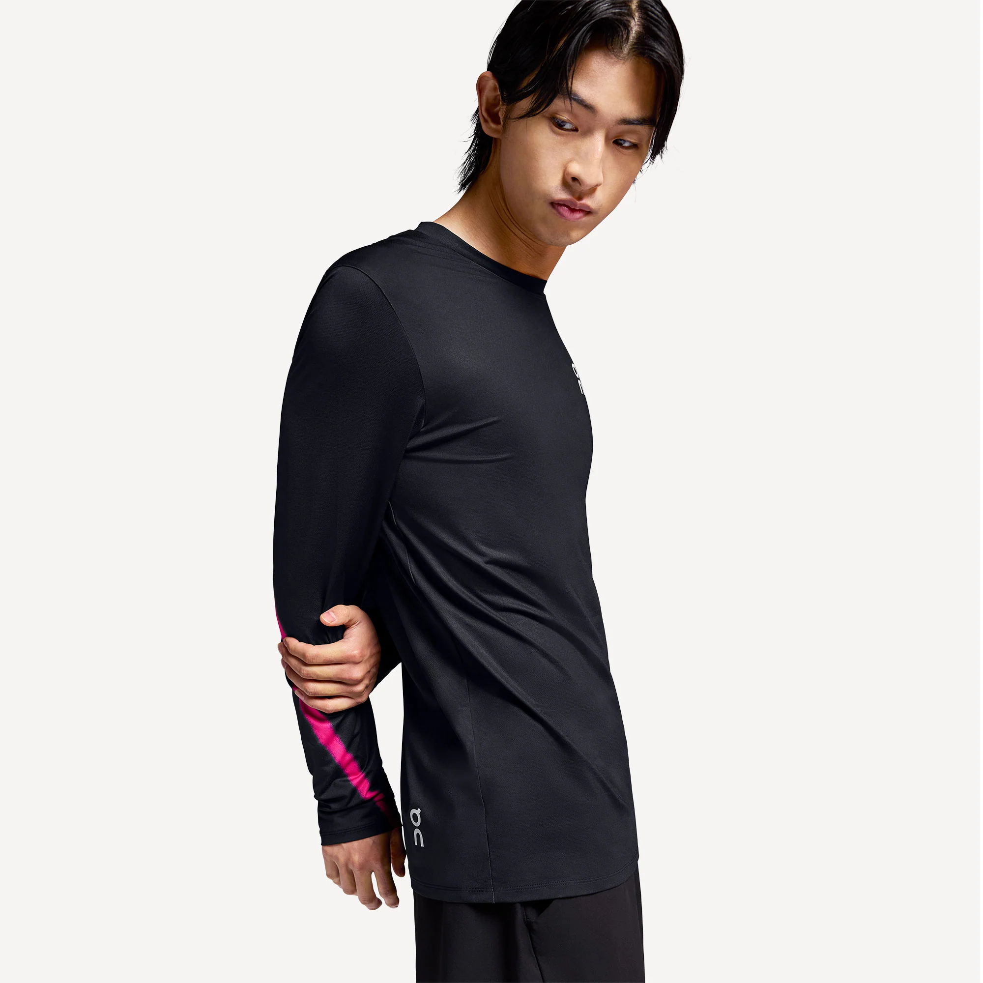 On Court Men's Long Sleeve Tennis Shirt - Image 3