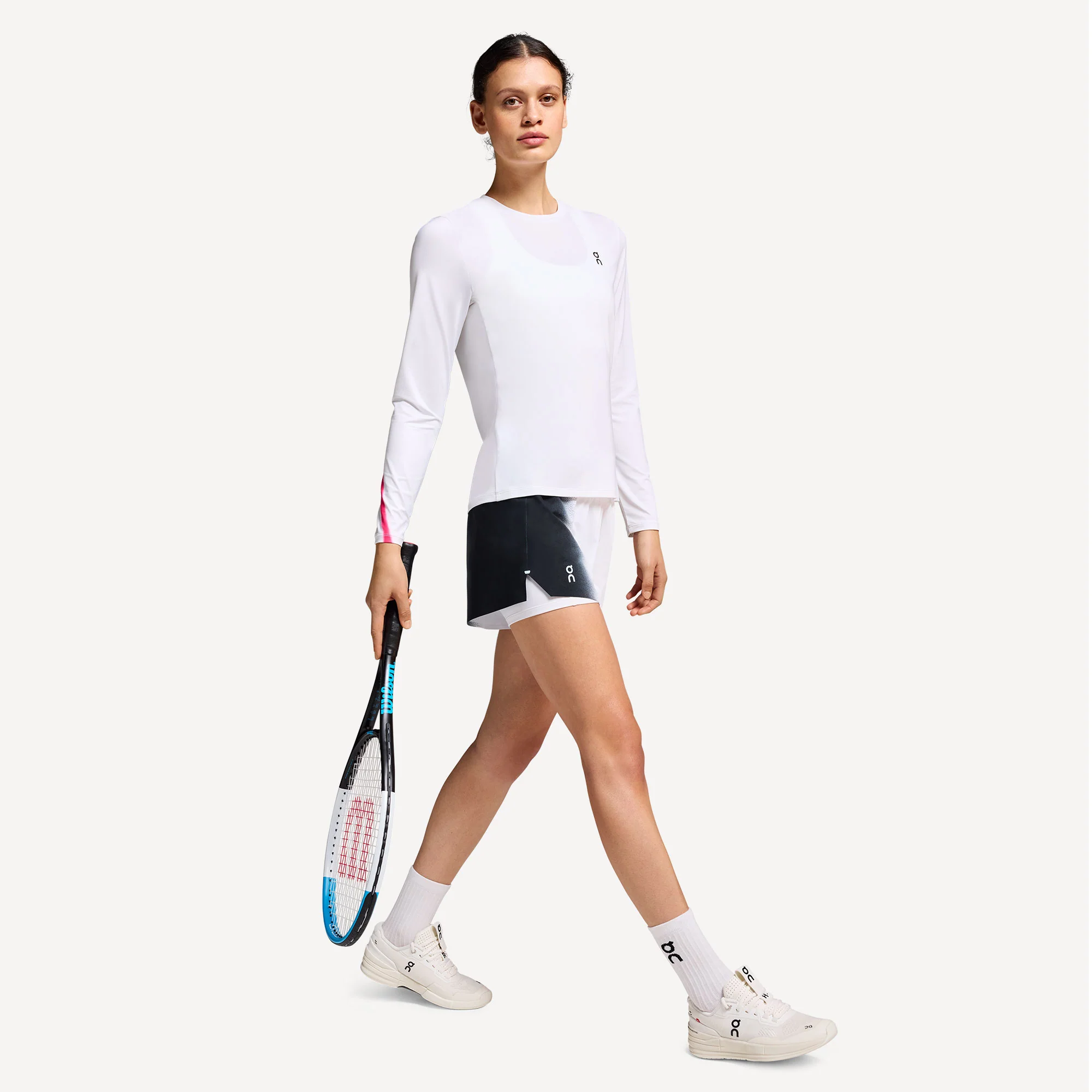 On Court Women's Long Sleeve Tennis Shirt - Image 3