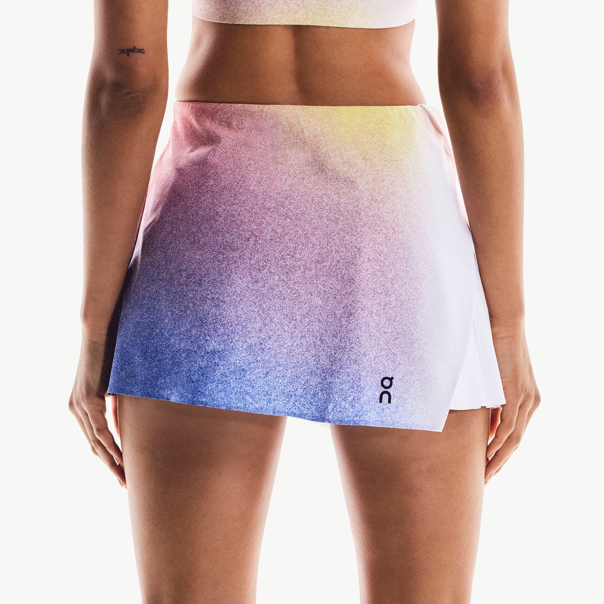 On Court Women's Side Pleat Tennis Skirt - Image 2