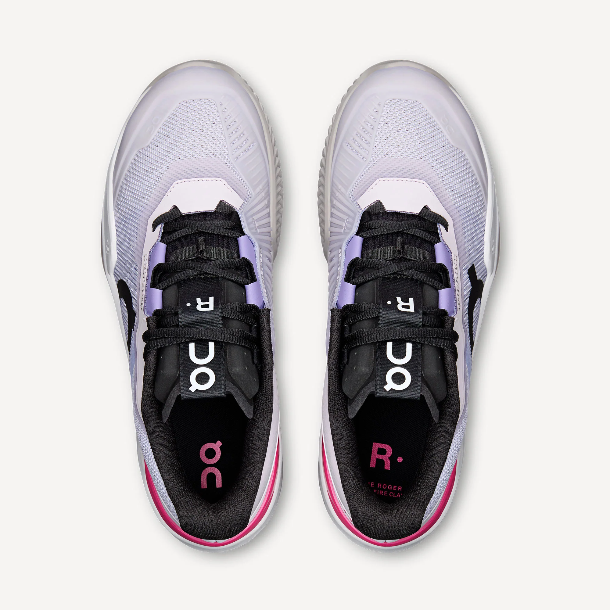 On The Roger Pro Fire Men's Clay Court Tennis Shoes - Image 5