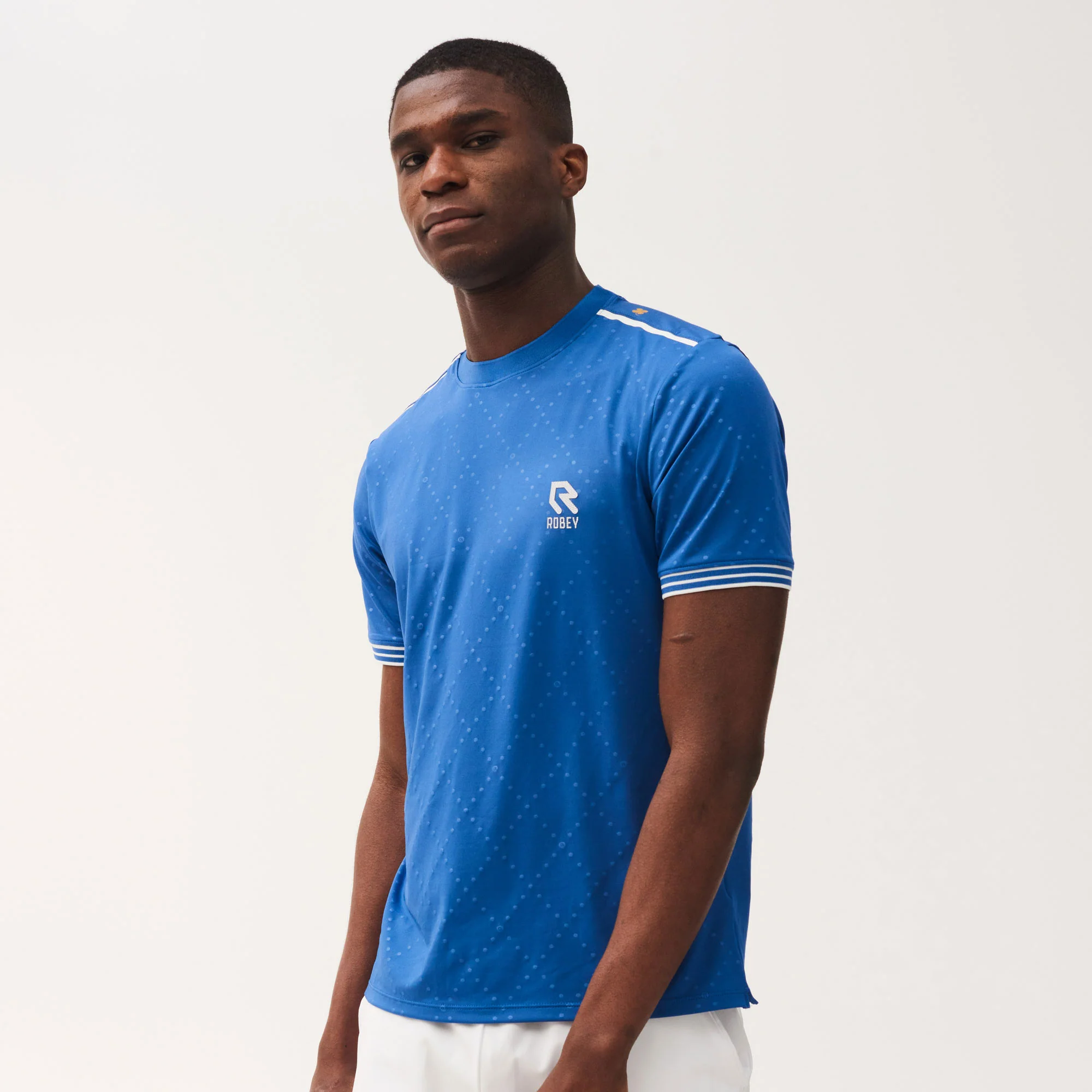 Robey Cross Men's Tennis Shirt - Image 2