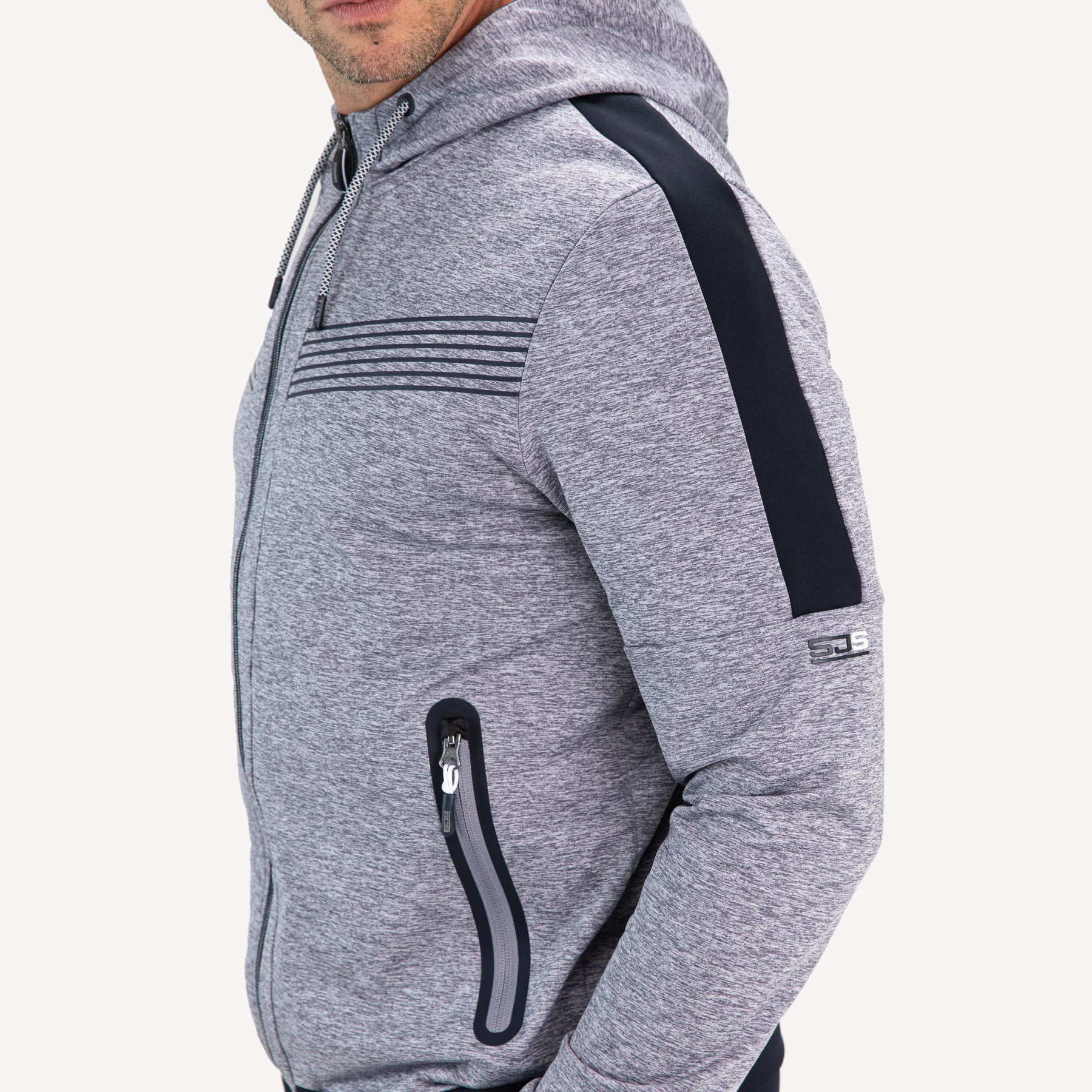 Sjeng Sports Aleck Men's Hooded Tennis Jacket - Image 3