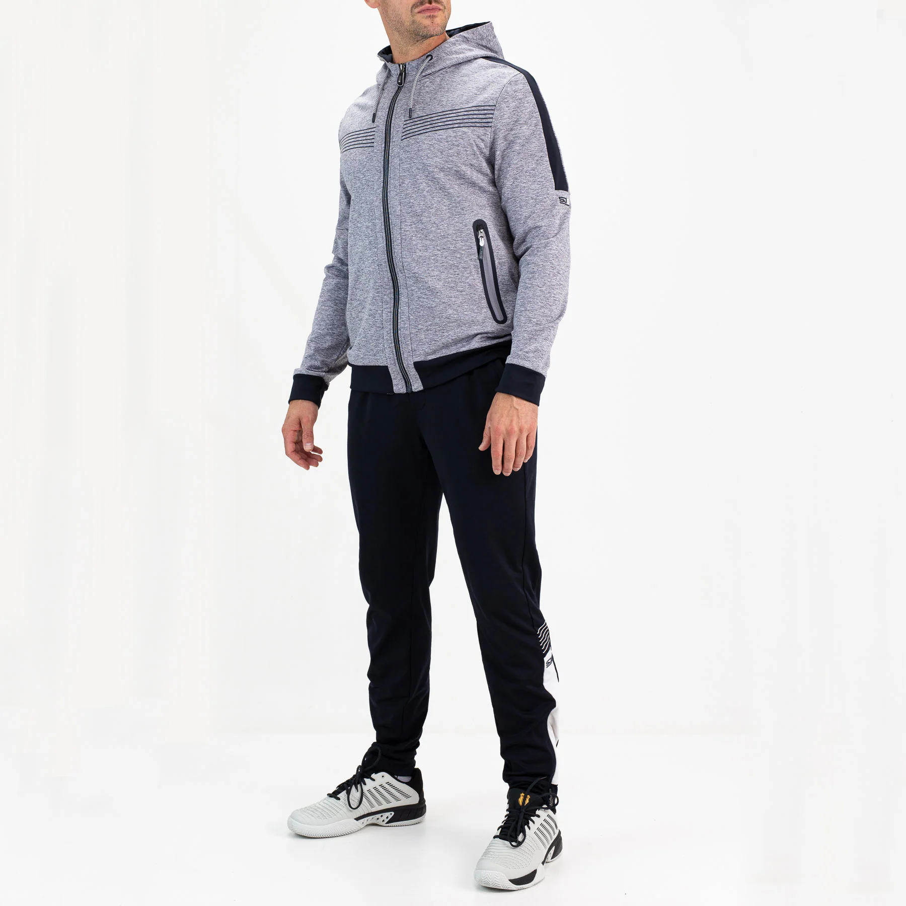 Sjeng Sports Aleck Men's Hooded Tennis Jacket - Image 4