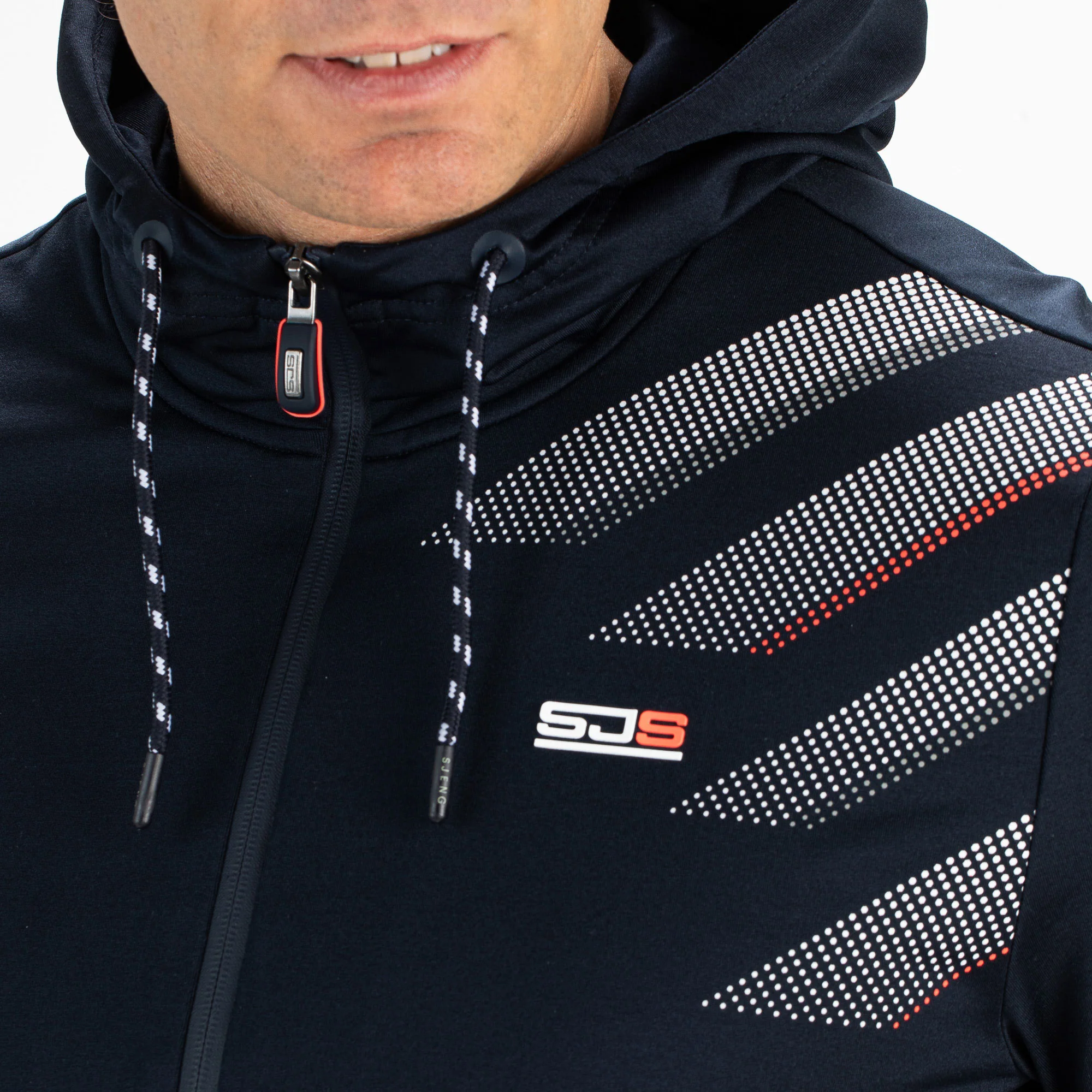Sjeng Sports Ayden Men's Hooded Tennis Jacket - Image 3