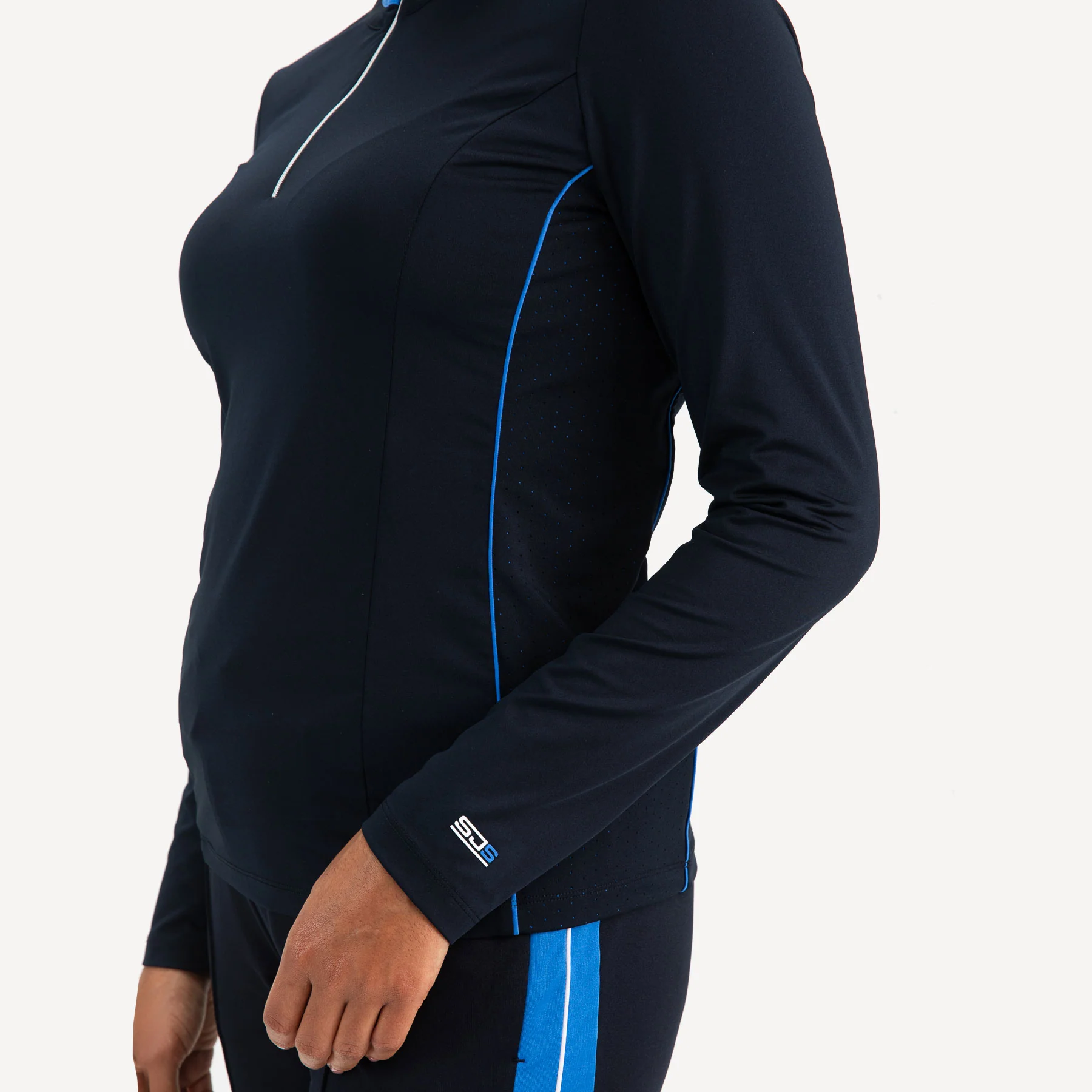 Sjeng Sports Dorit Women's Long-Sleeve Zip Tennis Polo - Image 3